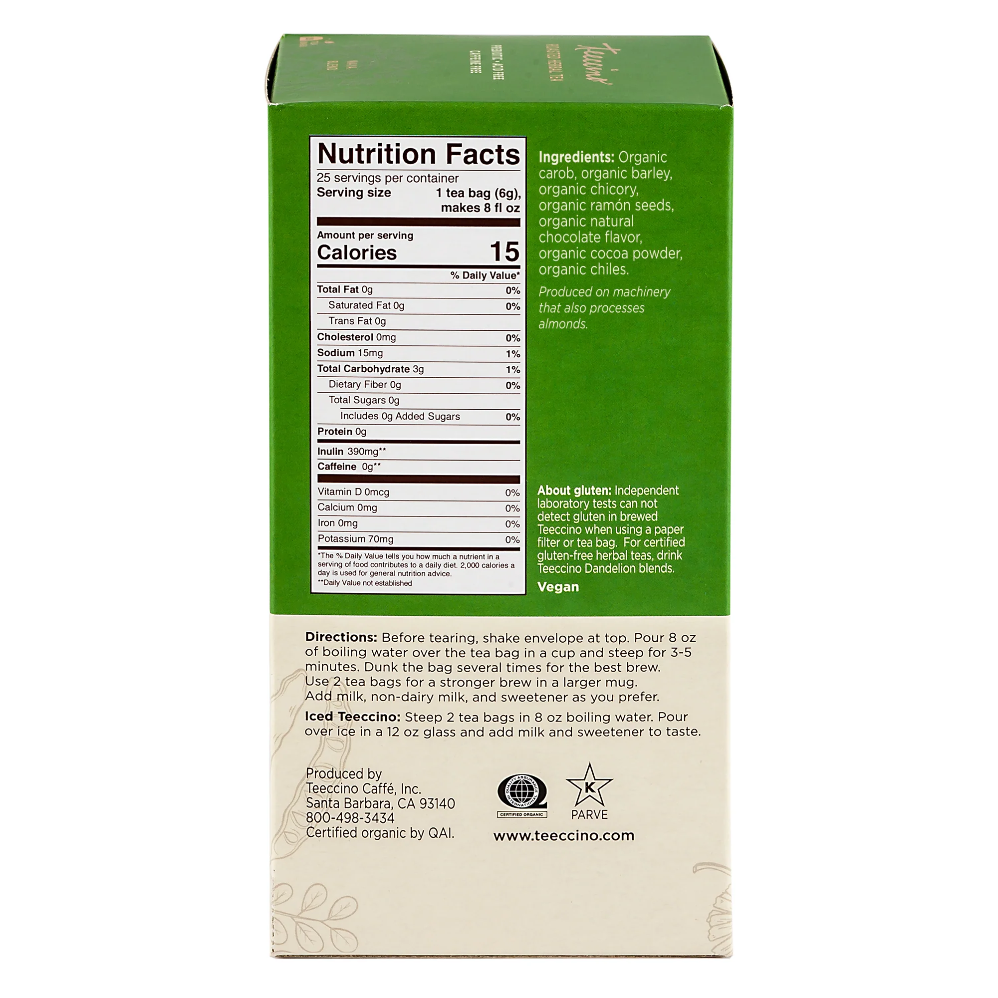 Mexican Chocolate Roasted Herbal Tea - Image 6