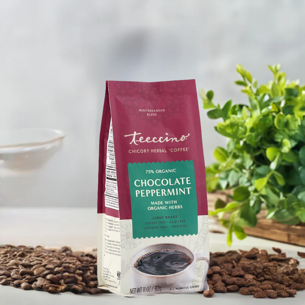 Chocolate Peppermint Chicory Herbal Coffee - Image 3