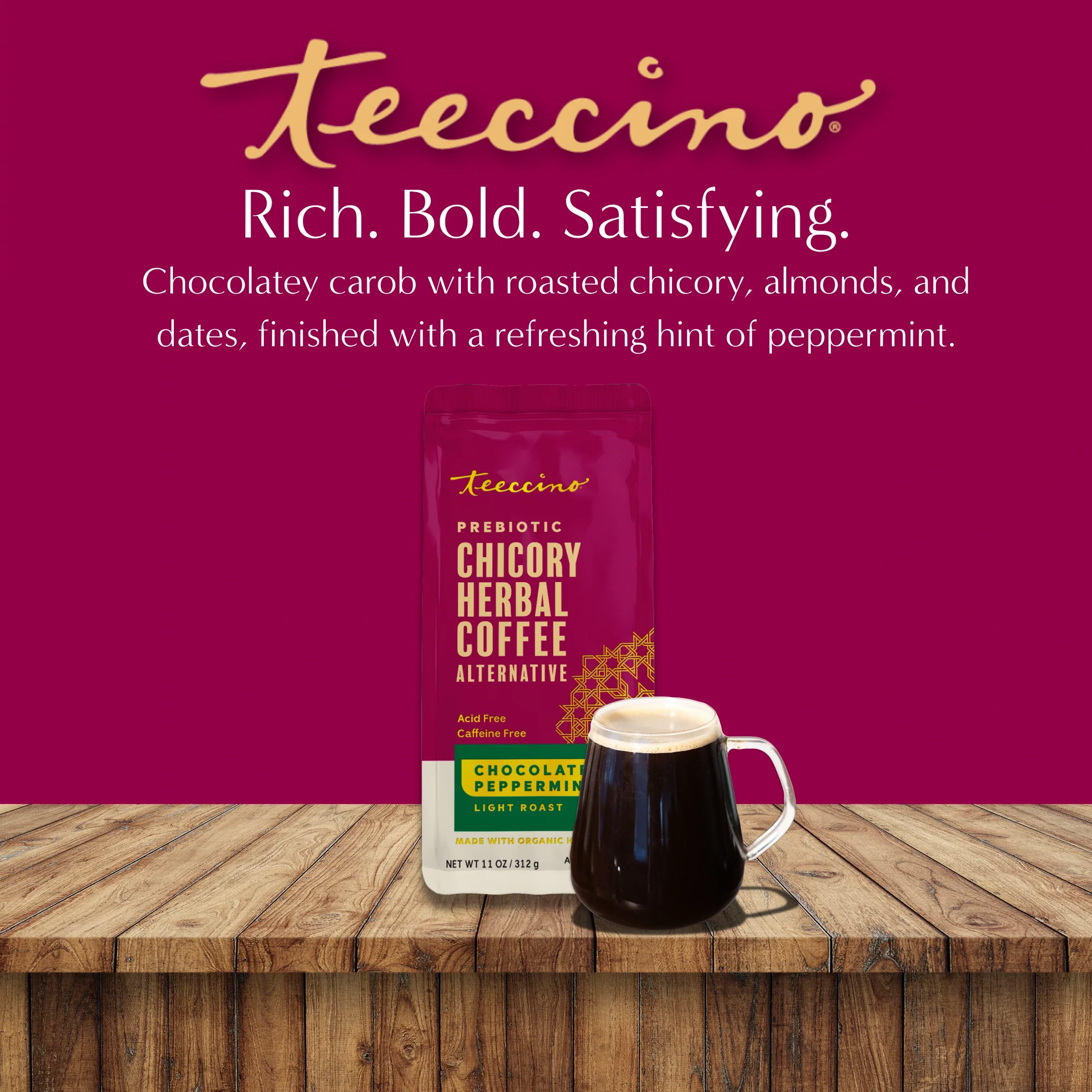 Chocolate Peppermint Chicory Herbal Coffee - Image 9