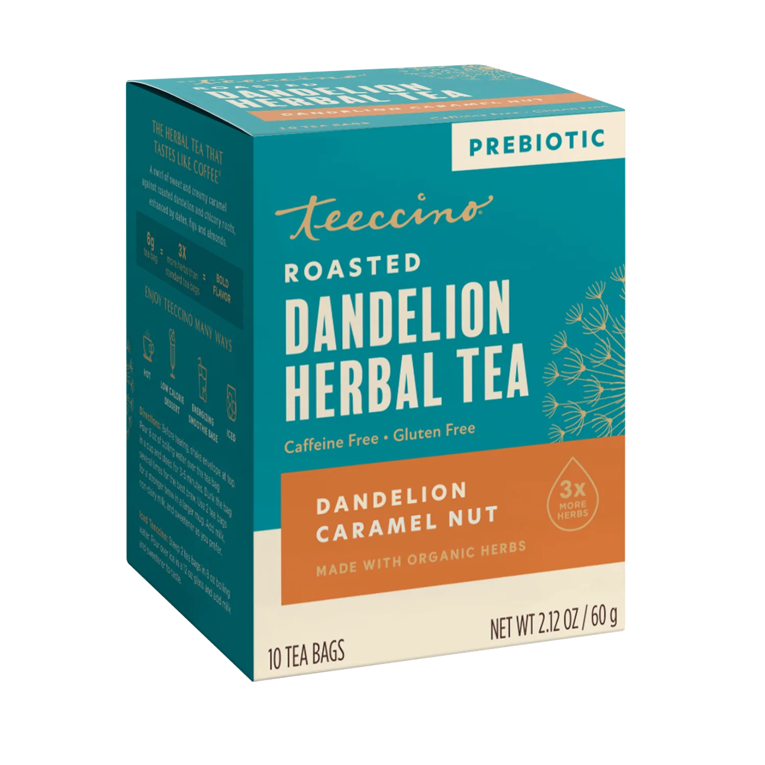 Dandelion Caramel Nut Roasted Herbal Tea - Image 14