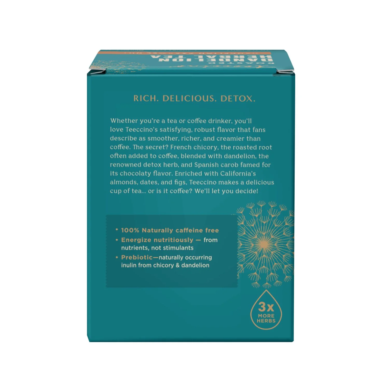 Dandelion Caramel Nut Roasted Herbal Tea - Image 15