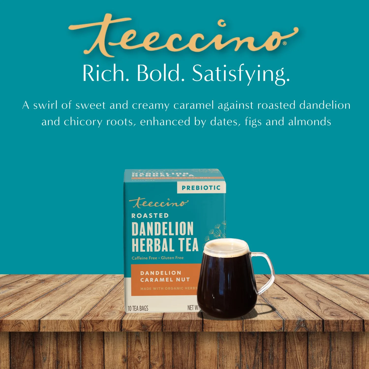 Dandelion Caramel Nut Roasted Herbal Tea - Image 19