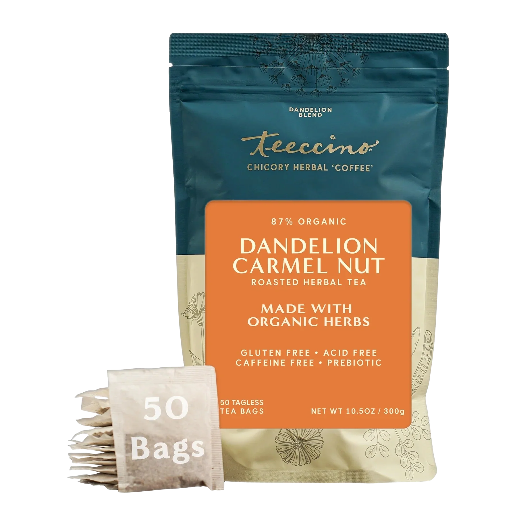 Dandelion Caramel Nut Roasted Herbal Tea - Image 8