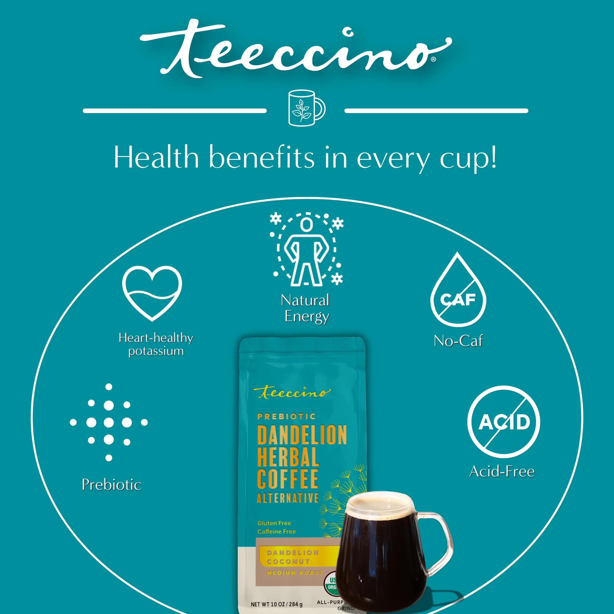 Dandelion Coconut Herbal Coffee - Image 18