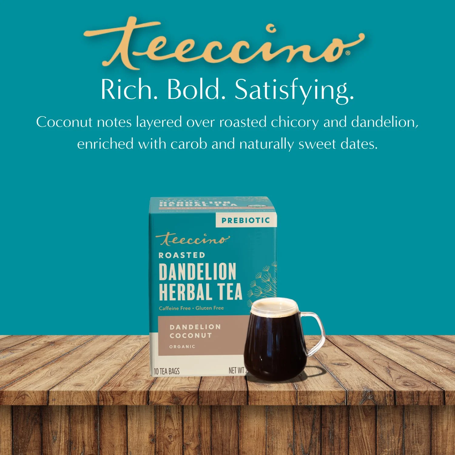 Dandelion Coconut Roasted Herbal Tea - Image 14
