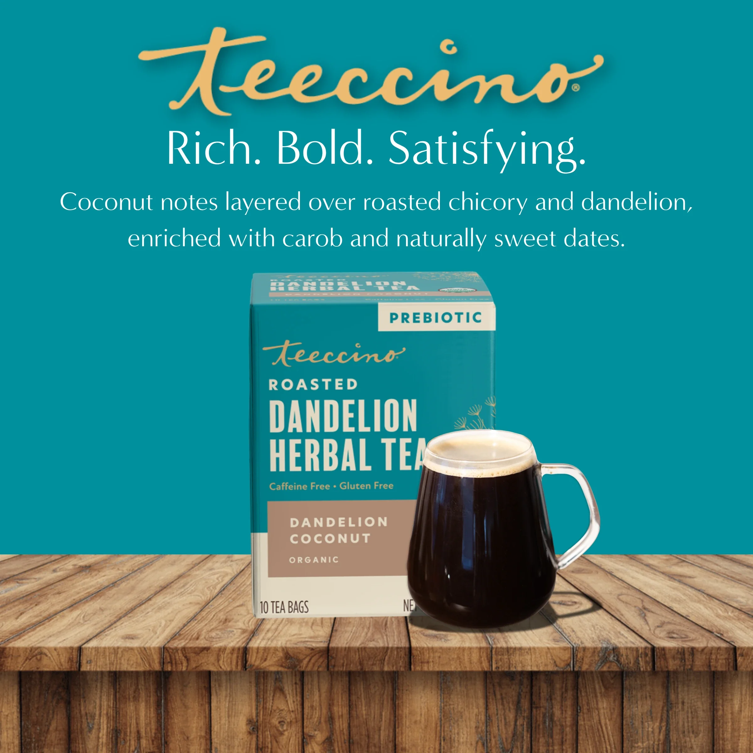 Dandelion Coconut Roasted Herbal Tea - Image 20