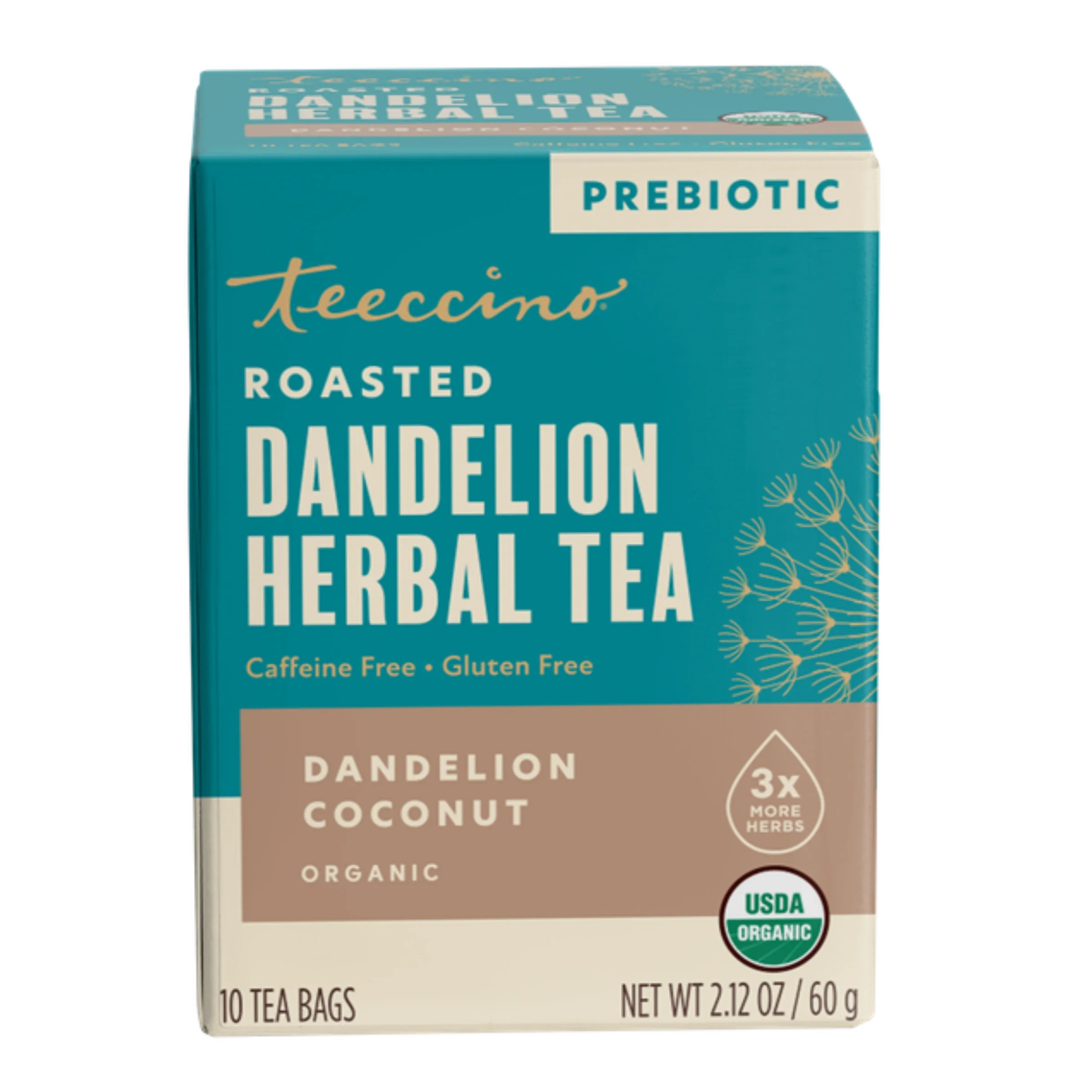 Dandelion Coconut Roasted Herbal Tea - Image 3