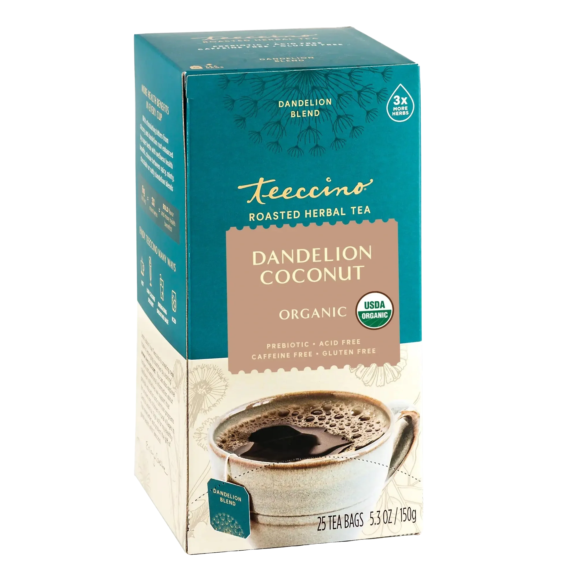 Dandelion Coconut Roasted Herbal Tea - Image 5