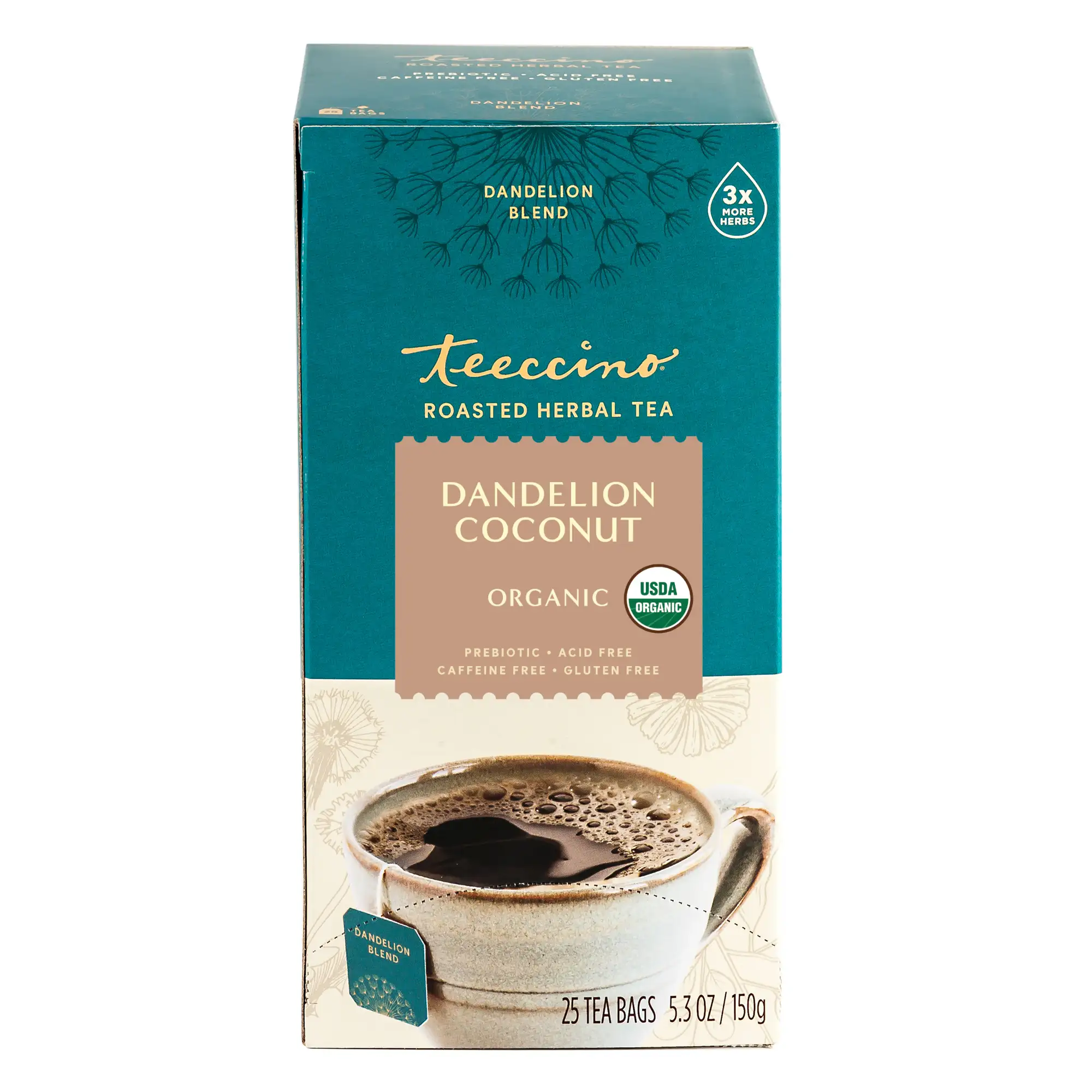 Dandelion Coconut Roasted Herbal Tea - Image 7