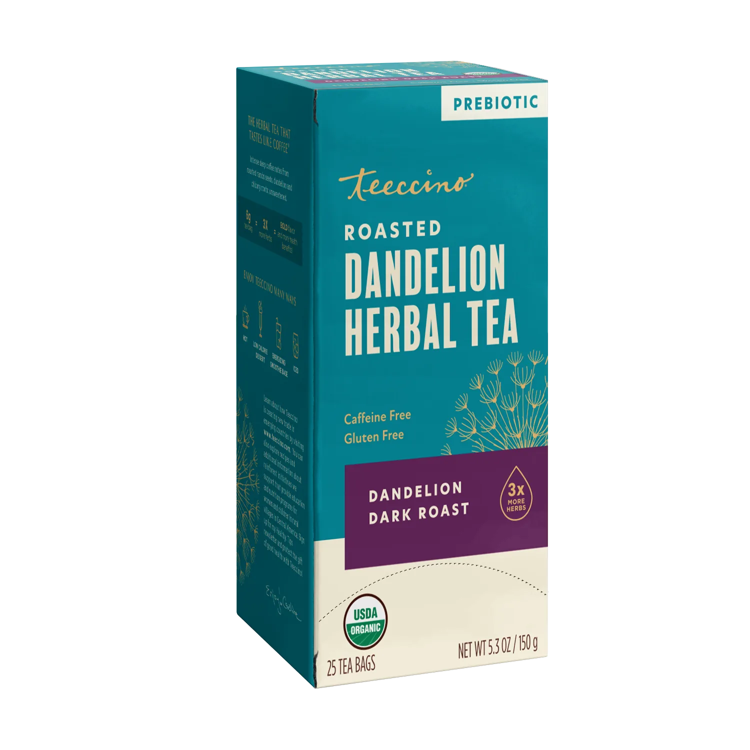 Dandelion Dark Roast Roasted Herbal Tea - Image 16