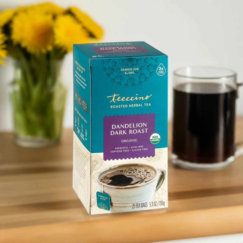 Dandelion Dark Roast Roasted Herbal Tea - Image 8