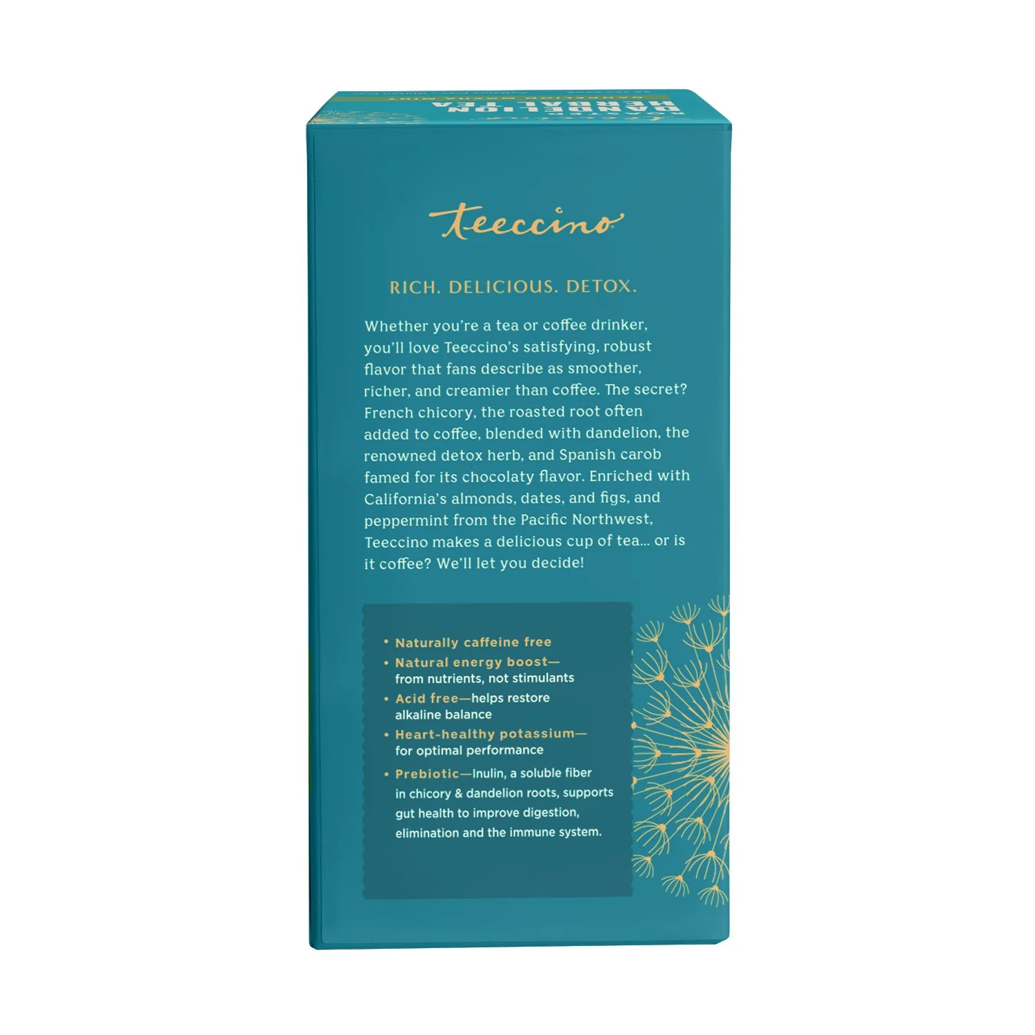 Dandelion Mocha Mint Roasted Herbal Tea - Image 12