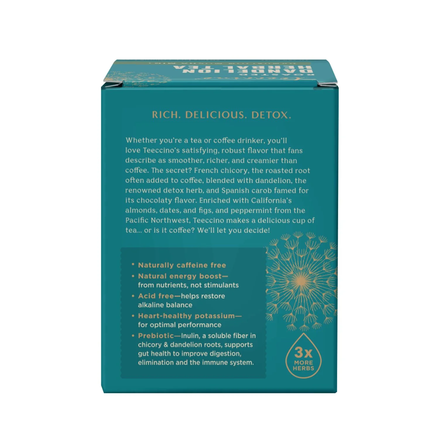 Dandelion Mocha Mint Roasted Herbal Tea - Image 17