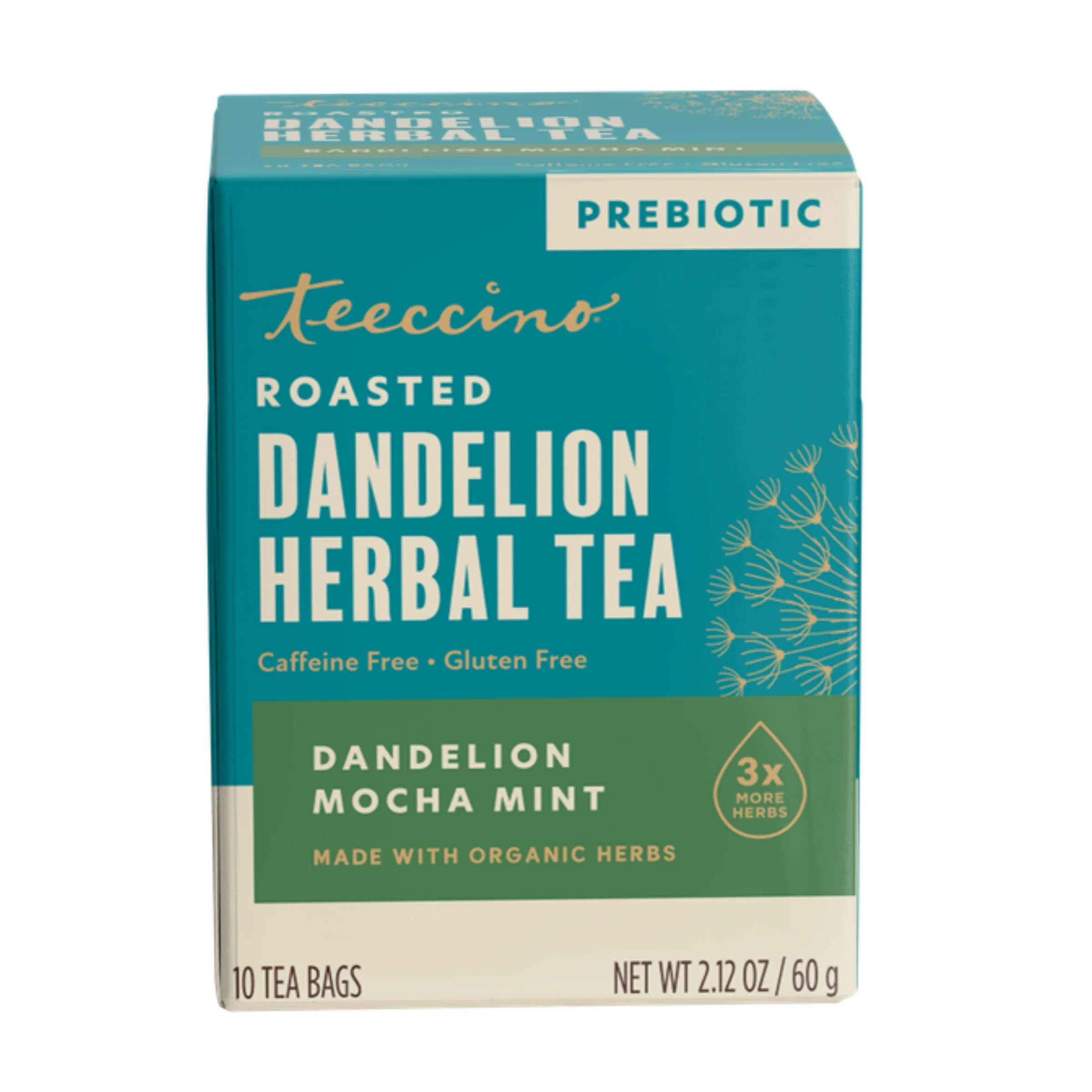 Dandelion Mocha Mint Roasted Herbal Tea - Image 3