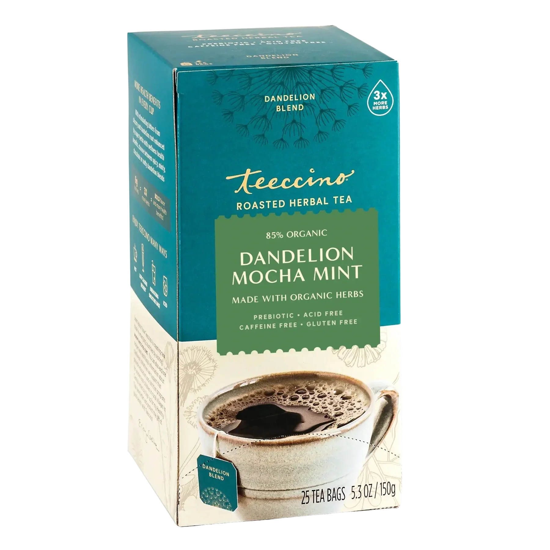 Dandelion Mocha Mint Roasted Herbal Tea - Image 7
