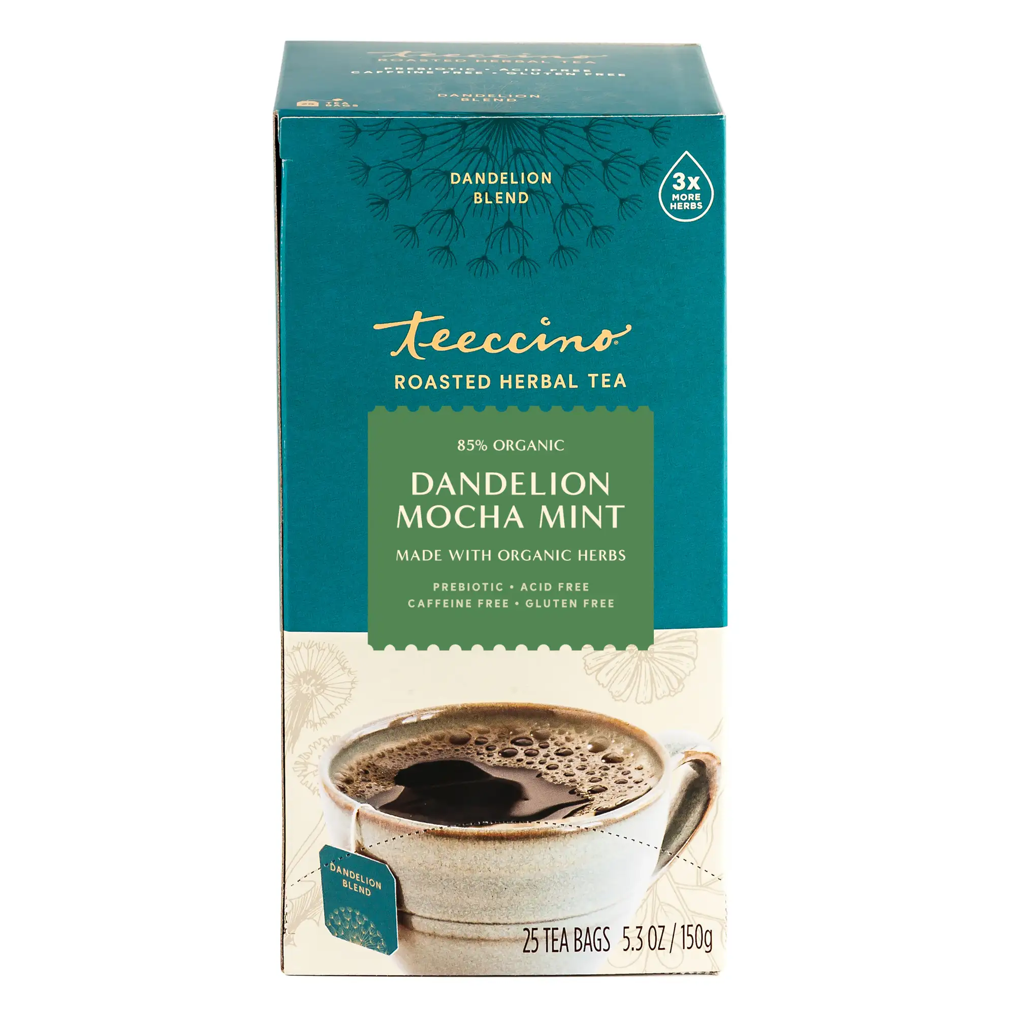 Dandelion Mocha Mint Roasted Herbal Tea - Image 9