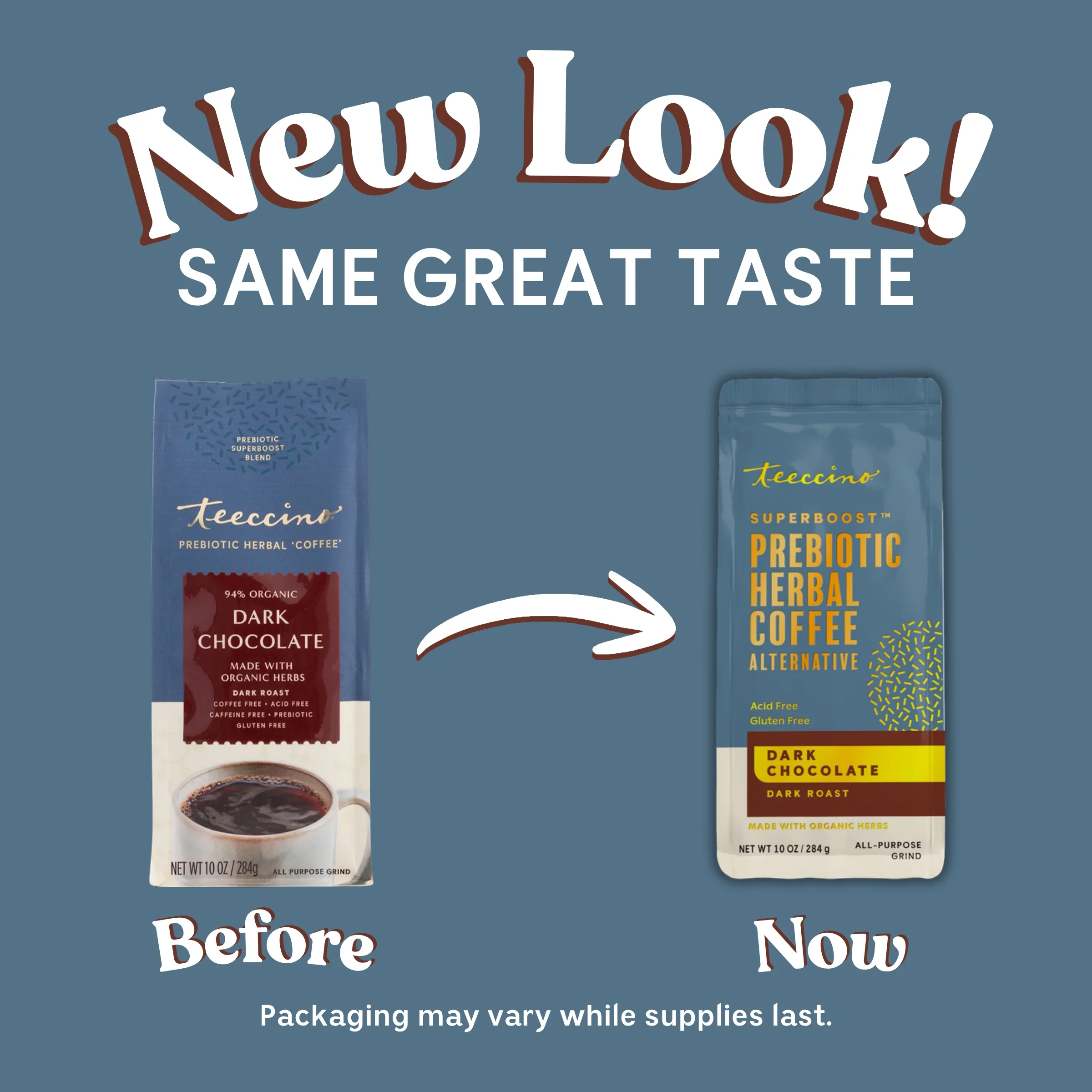 Dark Chocolate Prebiotic SuperBoost Herbal Coffee - Image 12
