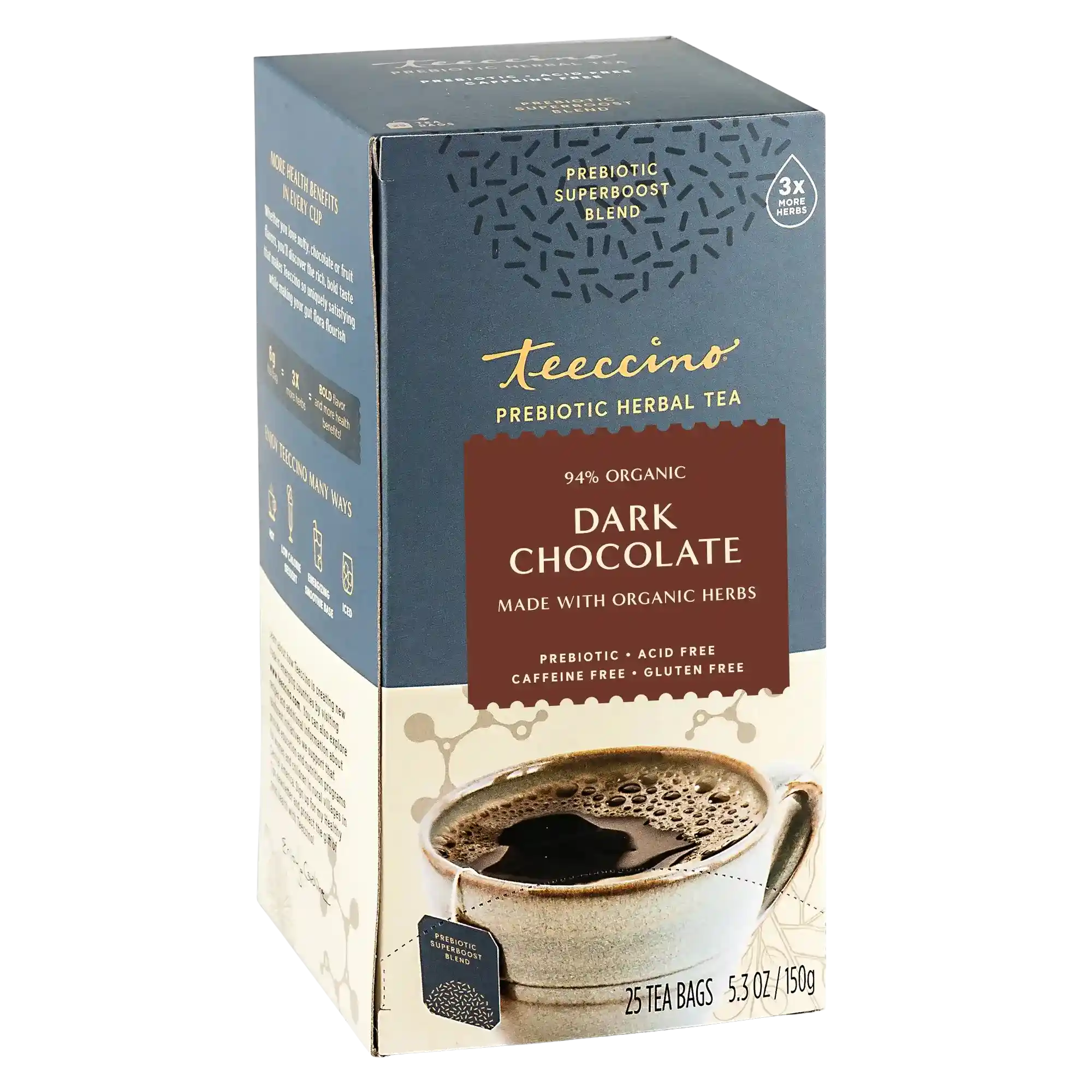 Dark Chocolate Prebiotic SuperBoost Herbal Tea - Image 7