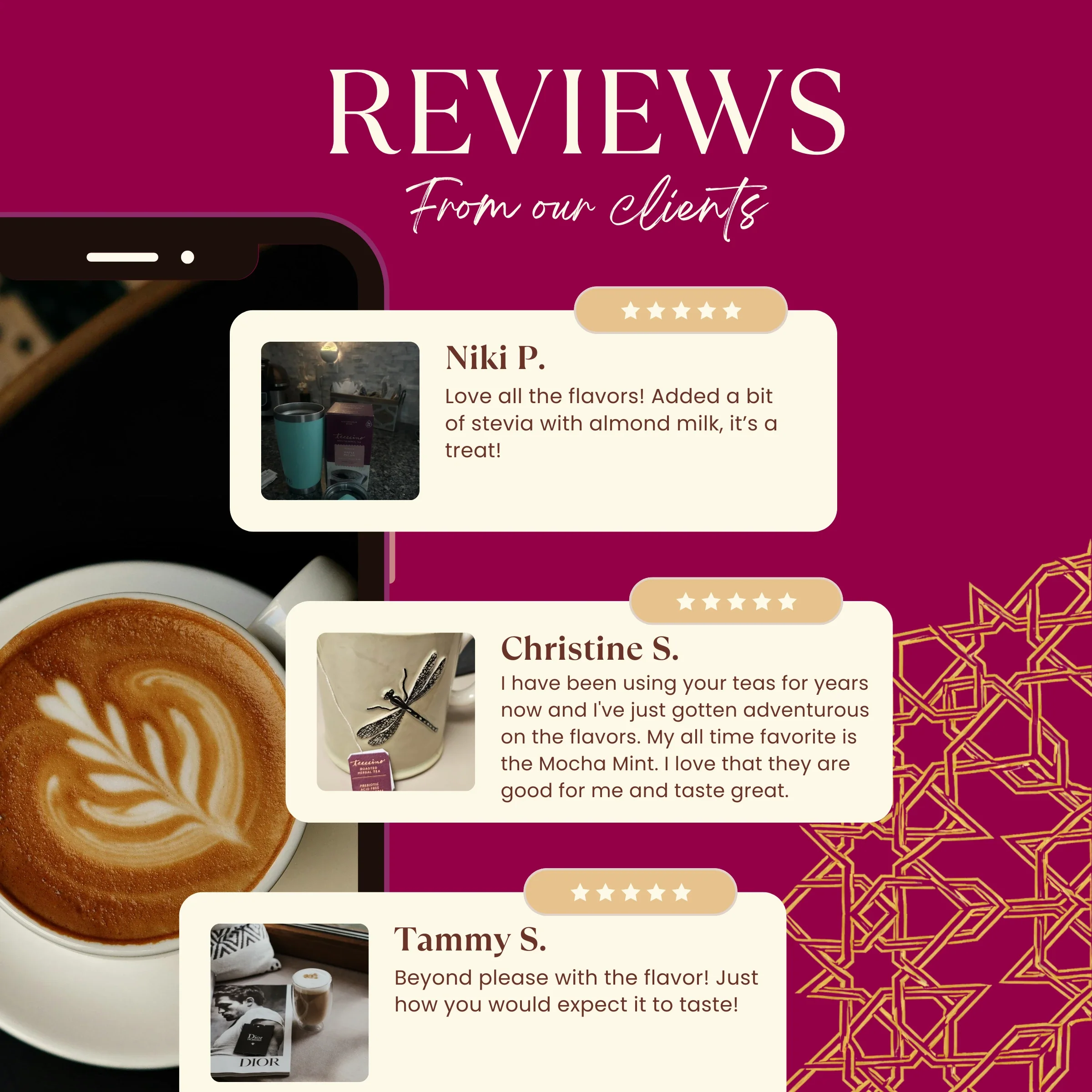 English Toffee Herbal Coffee - Image 2