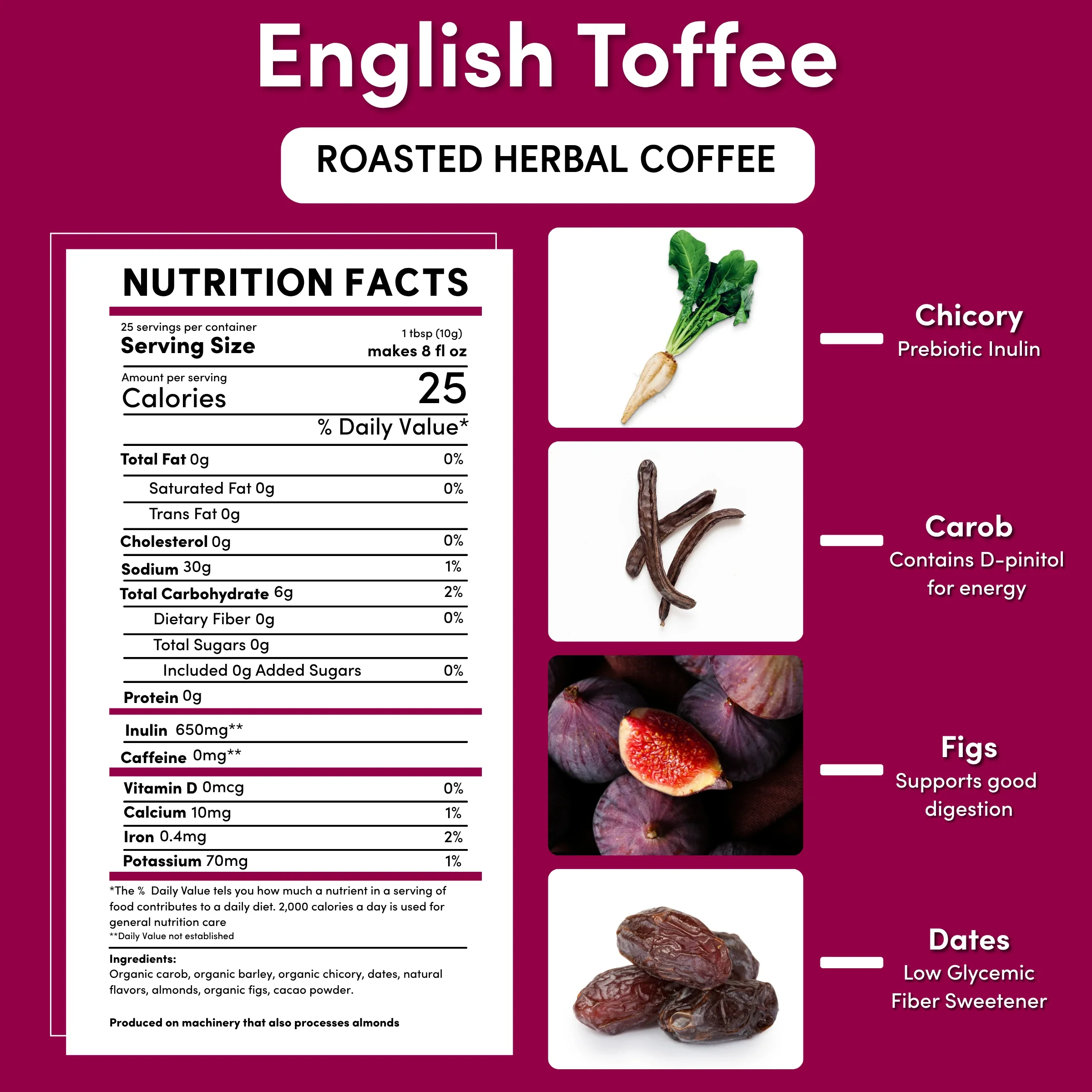 English Toffee Herbal Coffee - Image 5