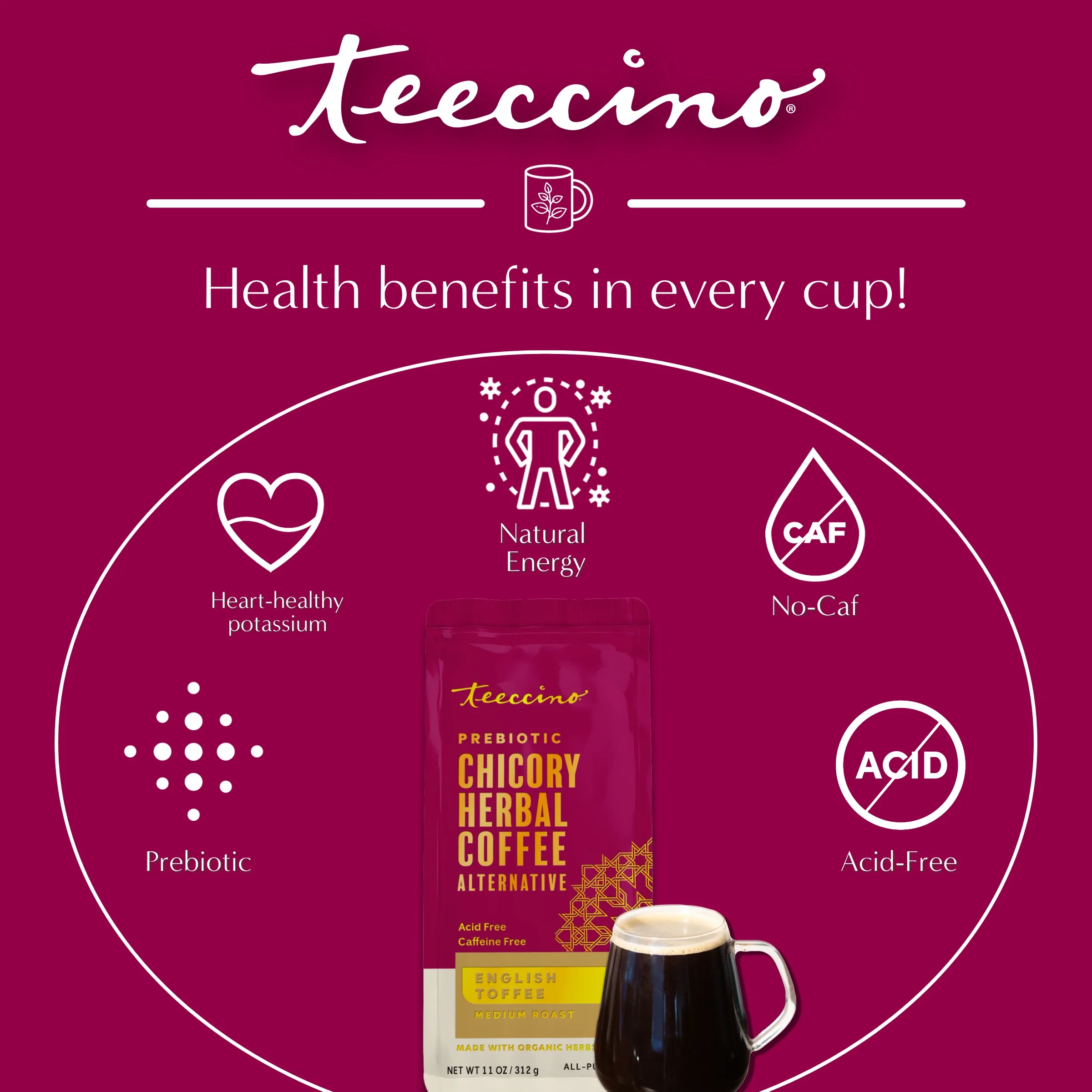 English Toffee Herbal Coffee - Image 6
