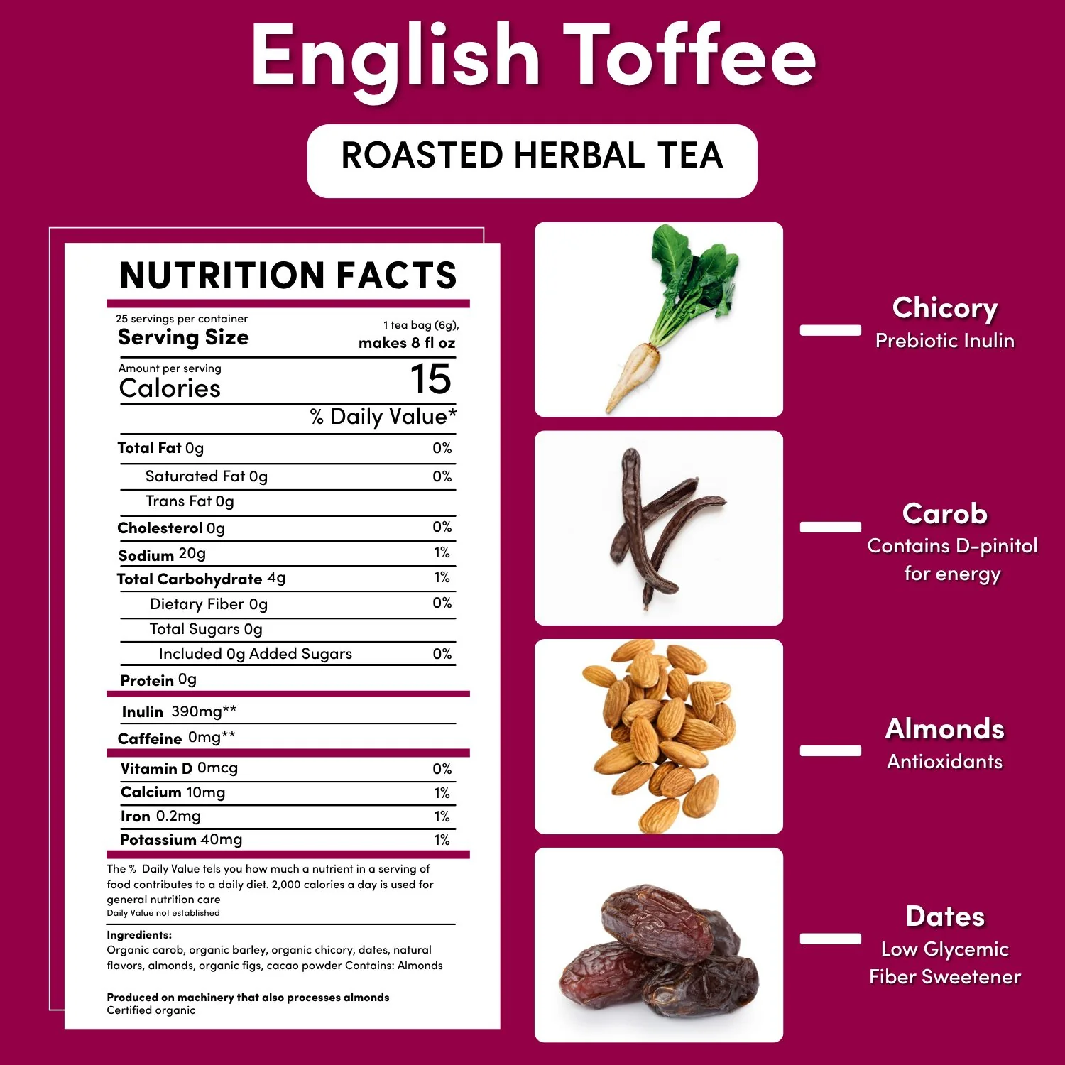 English Toffee Roasted Herbal Tea - Image 10