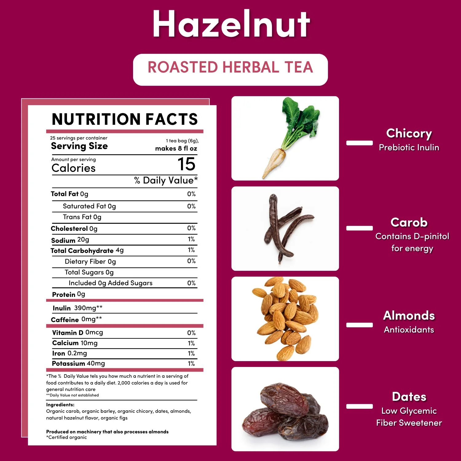 Hazelnut Roasted Herbal Tea - Image 19