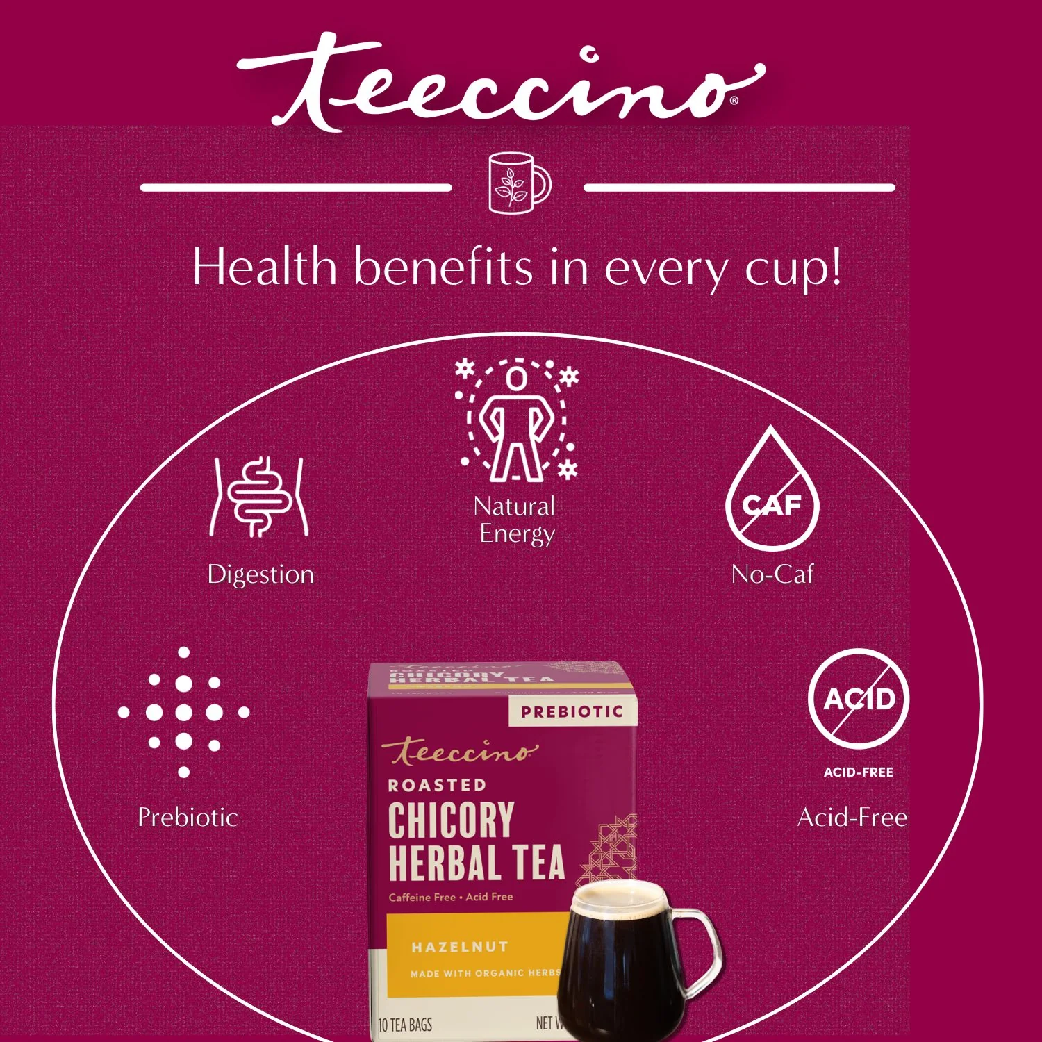 Hazelnut Roasted Herbal Tea - Image 20