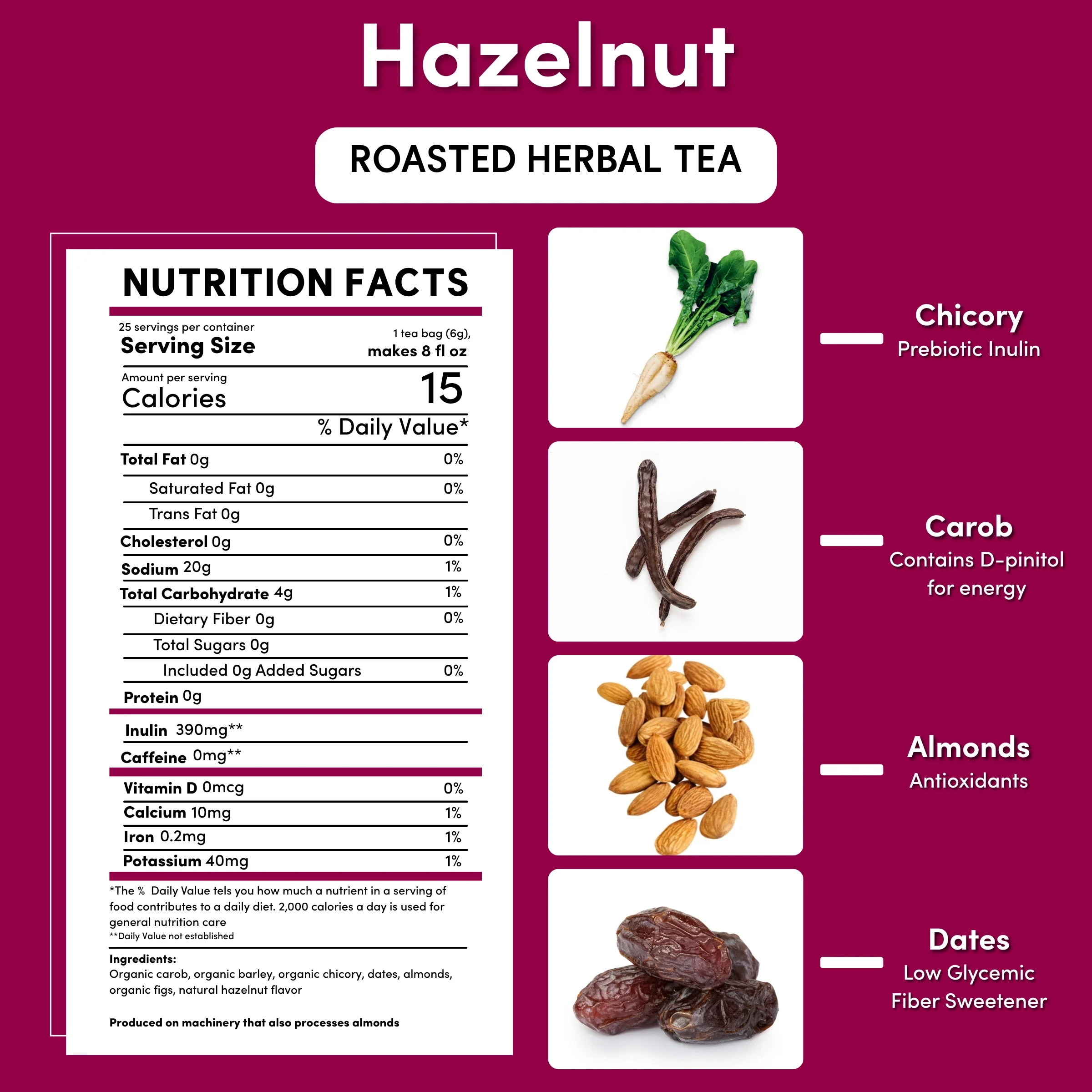Hazelnut Roasted Herbal Tea - Image 29