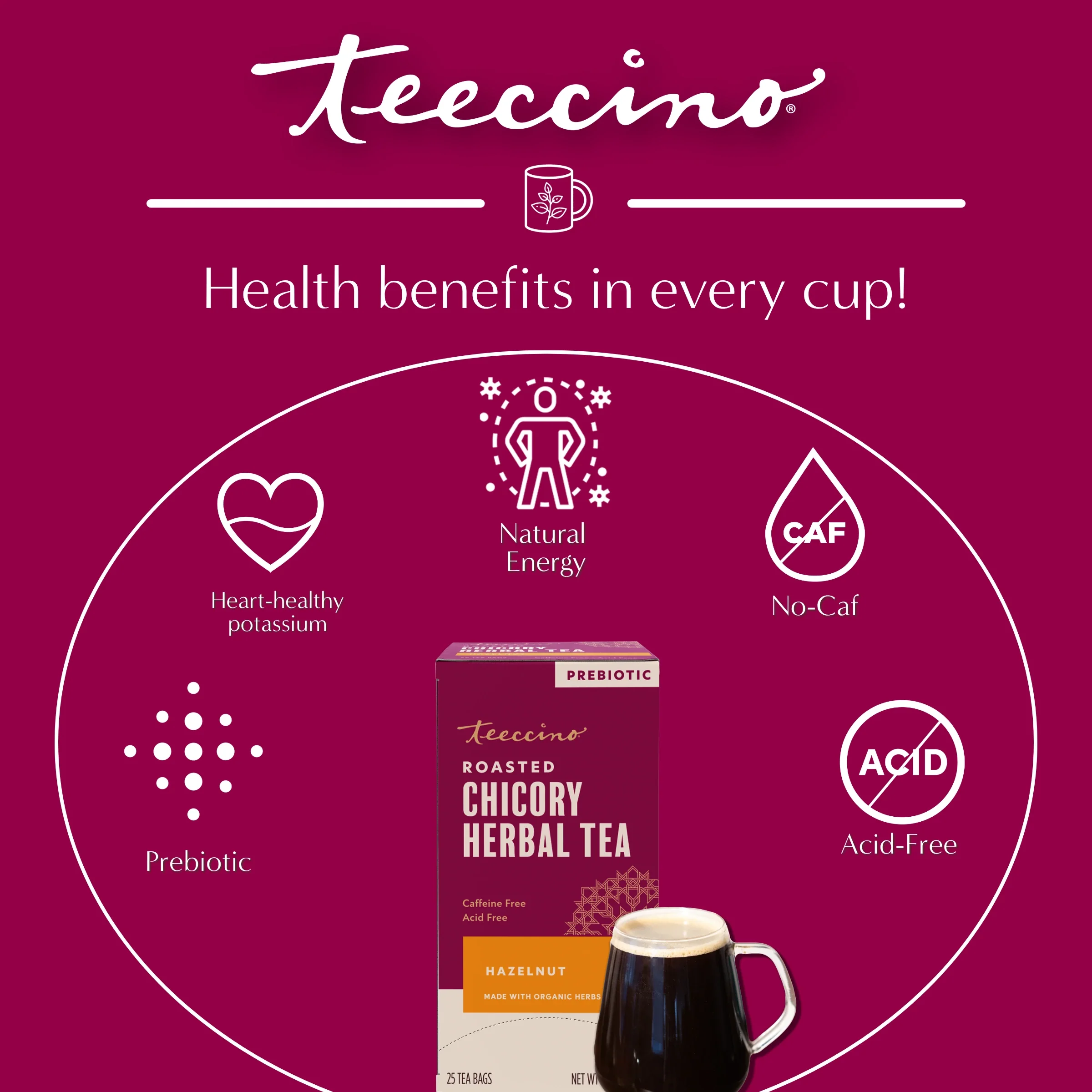 Hazelnut Roasted Herbal Tea - Image 30