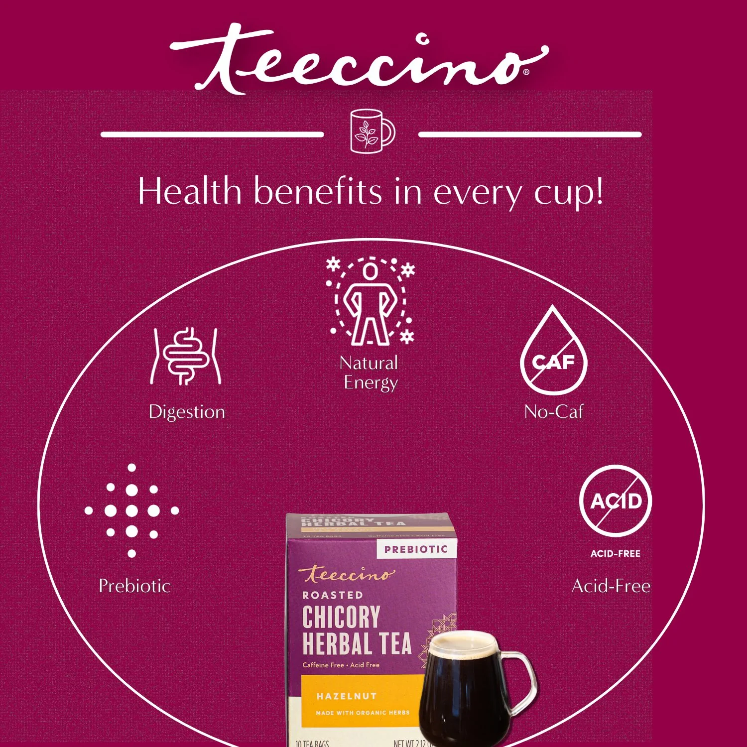 Hazelnut Roasted Herbal Tea - Image 9