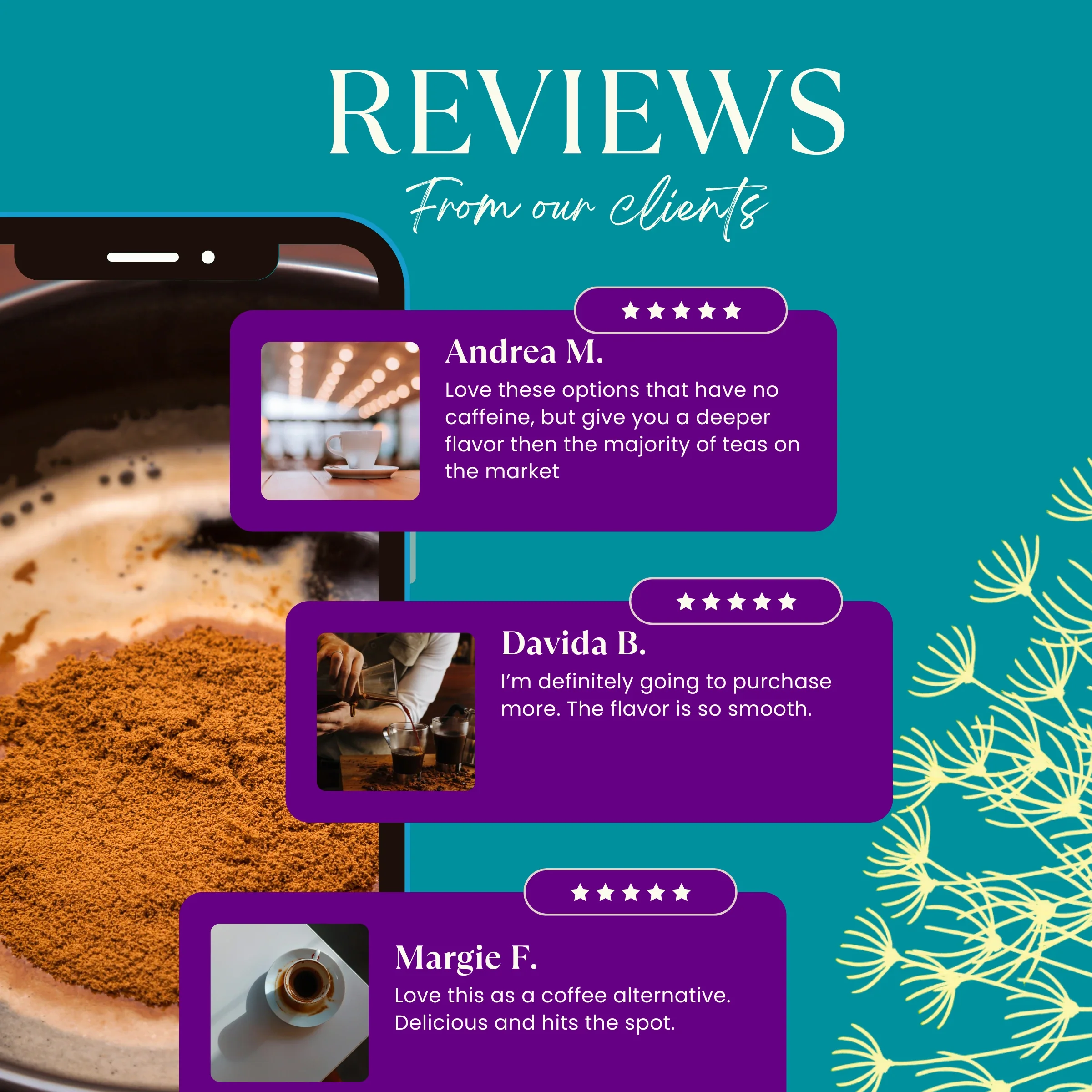 Instant Dandelion Herbal Coffee - Image 2