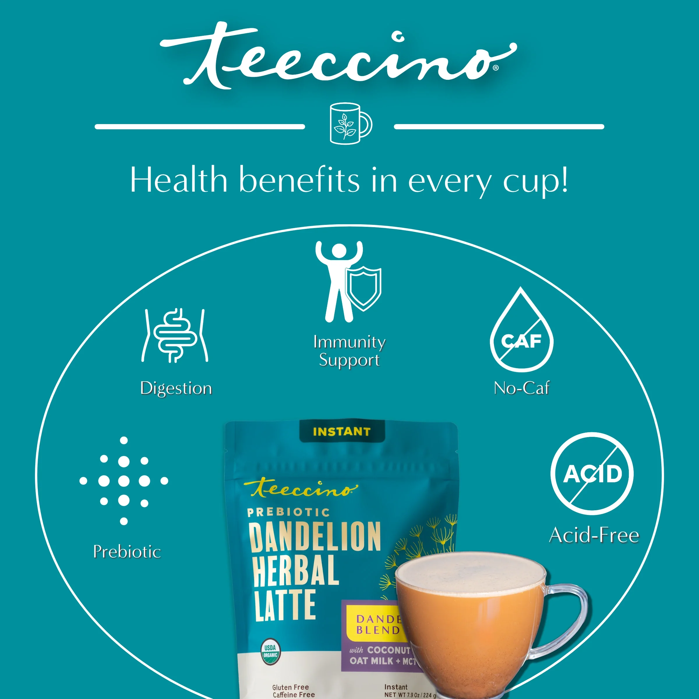 Instant Dandelion Herbal Latte - Image 11