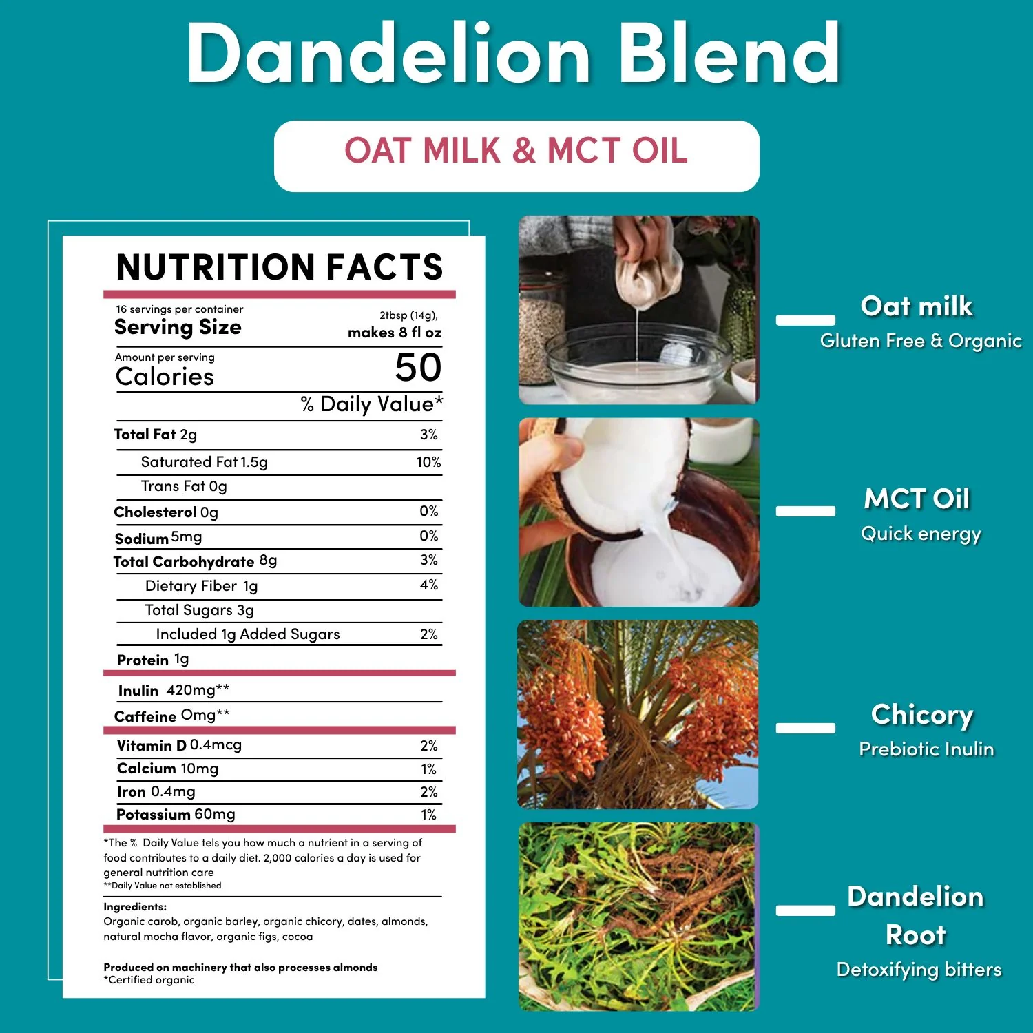 Instant Dandelion Herbal Latte - Image 6