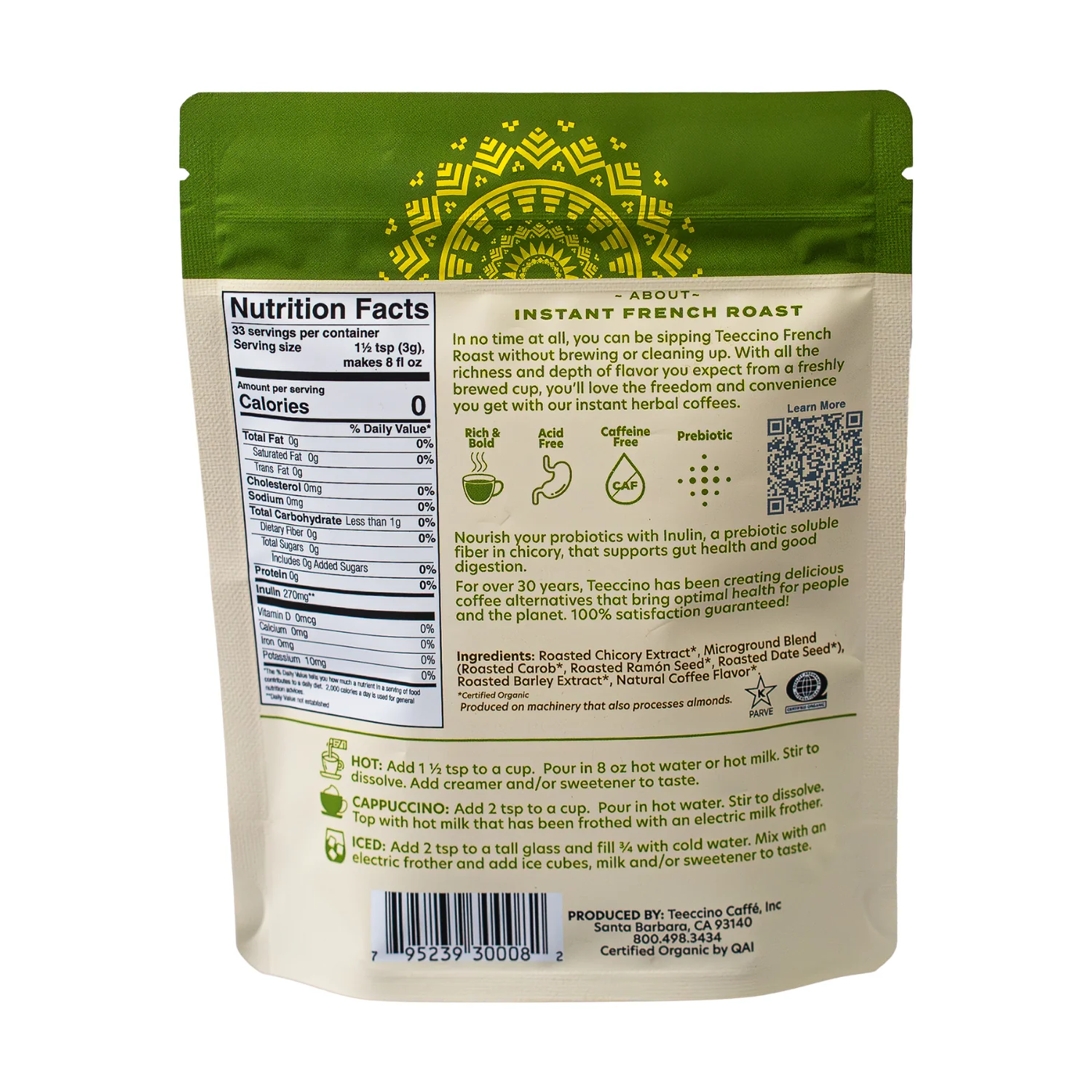 Instant French Roast Herbal Coffee - Image 5