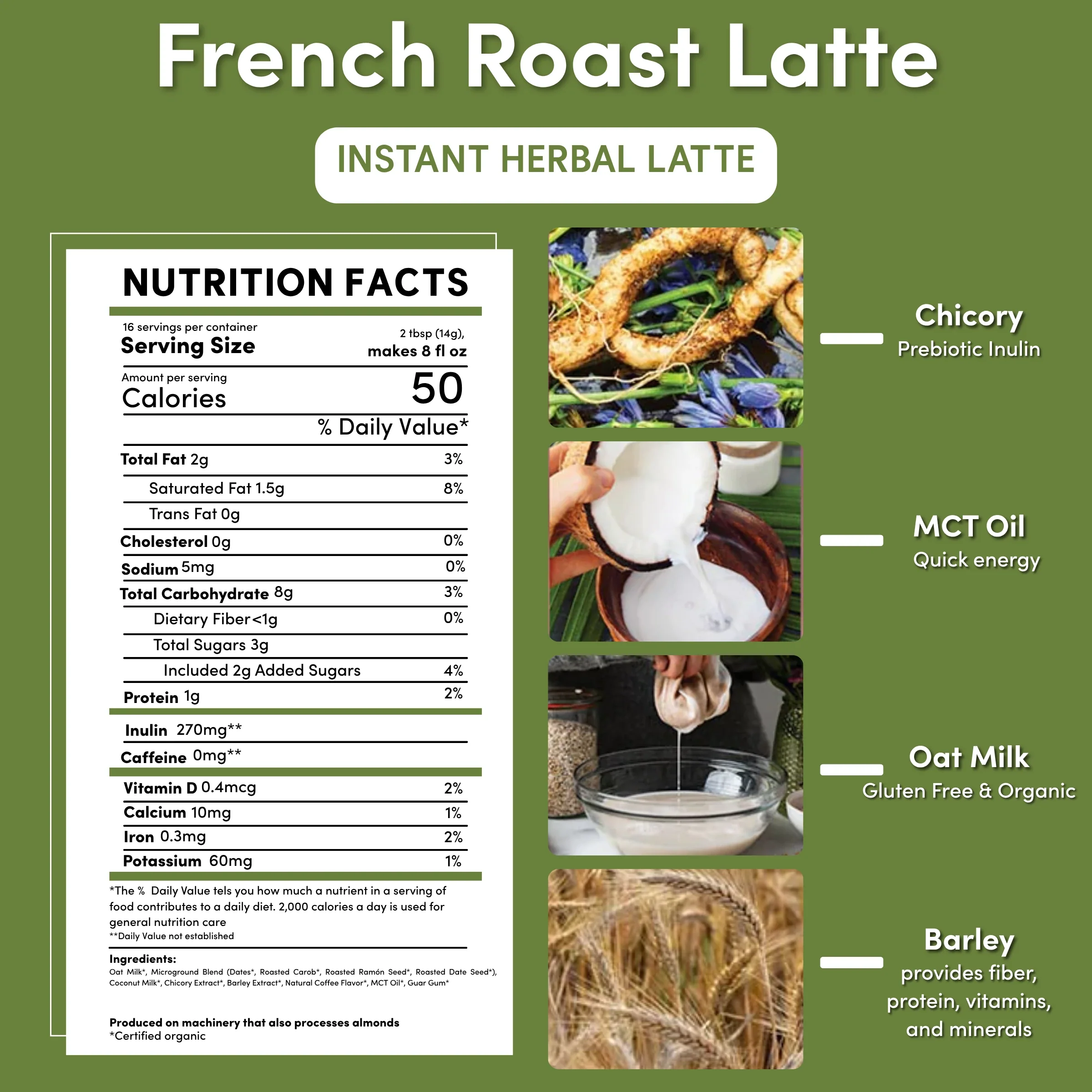 Instant French Roast Herbal Latte - Image 12
