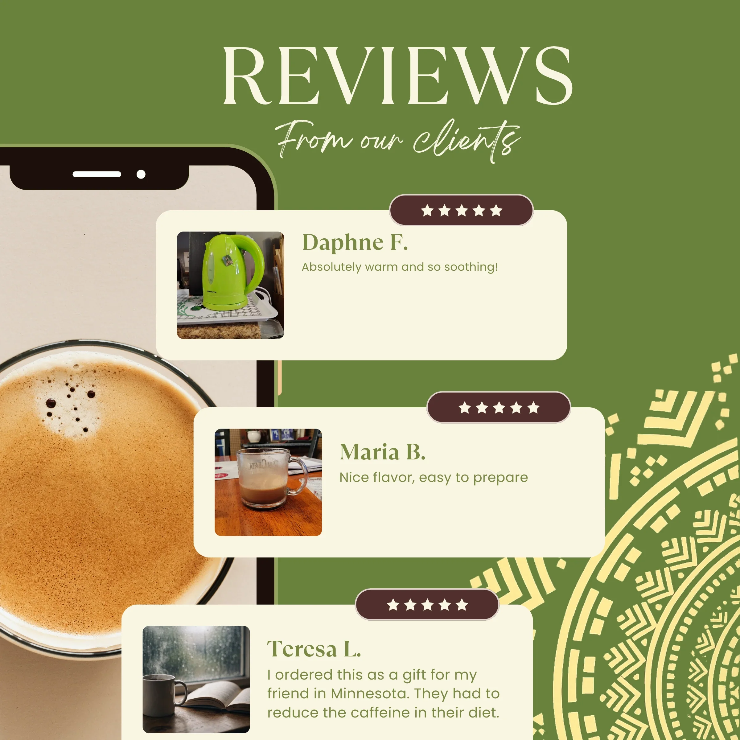 Instant French Roast Herbal Latte - Image 2
