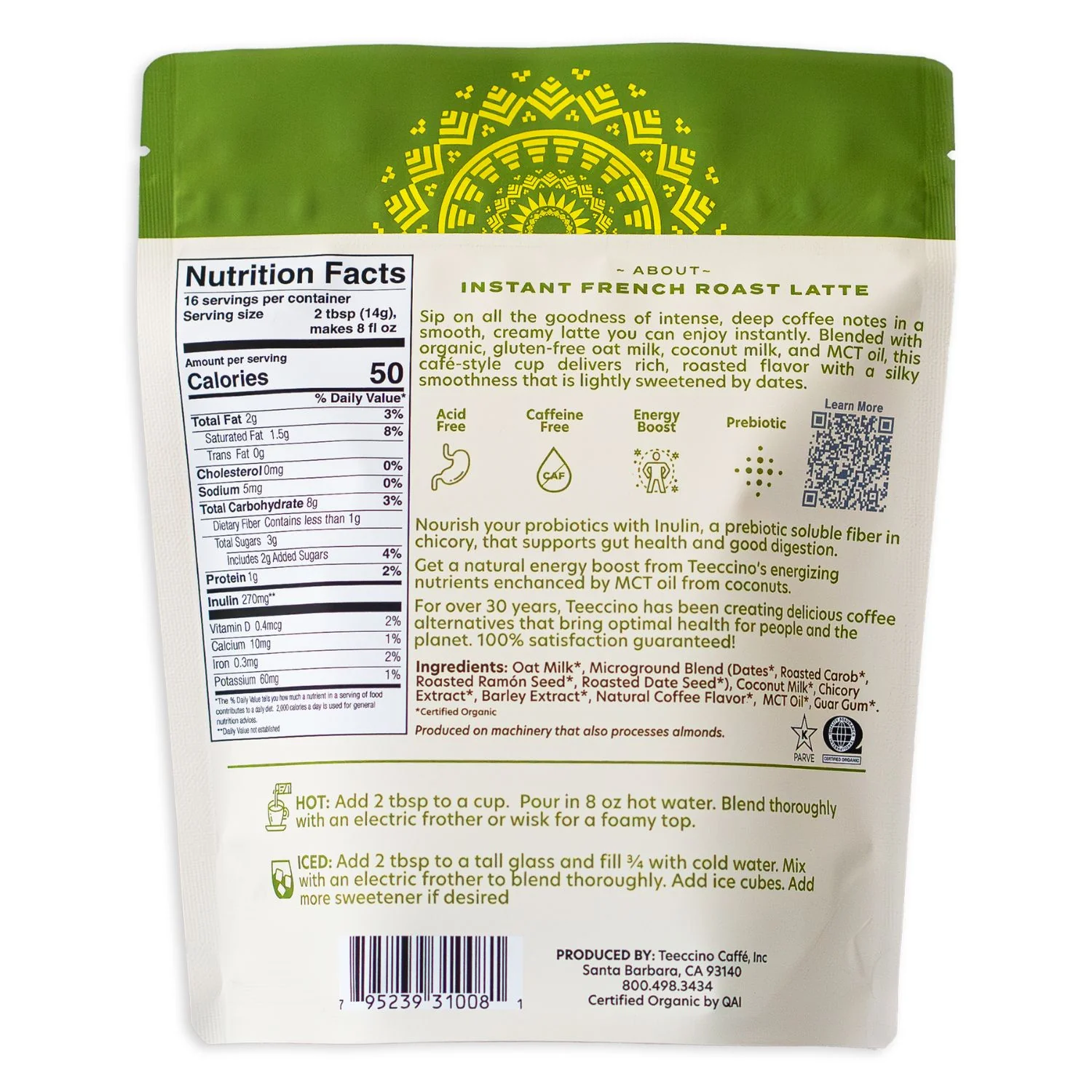 Instant French Roast Herbal Latte - Image 9