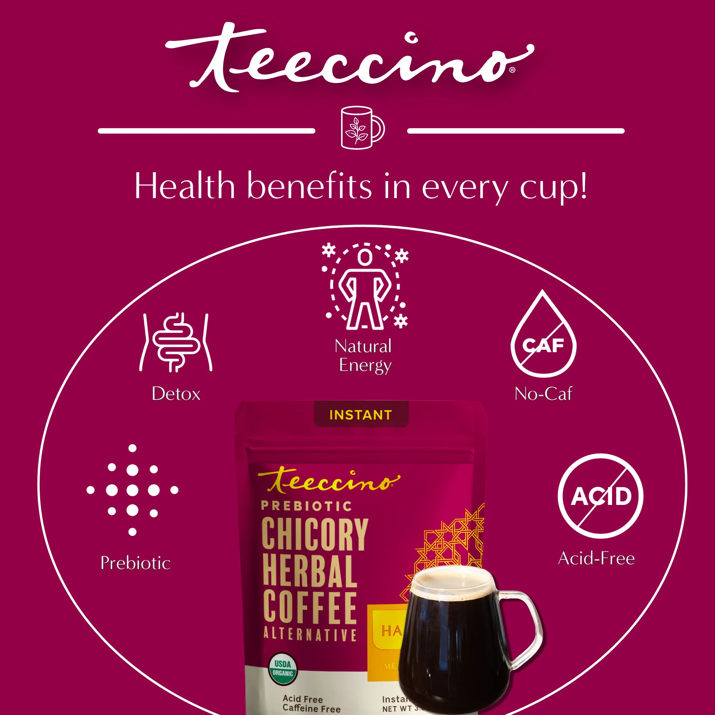 Instant Hazelnut Herbal Coffee - Image 11