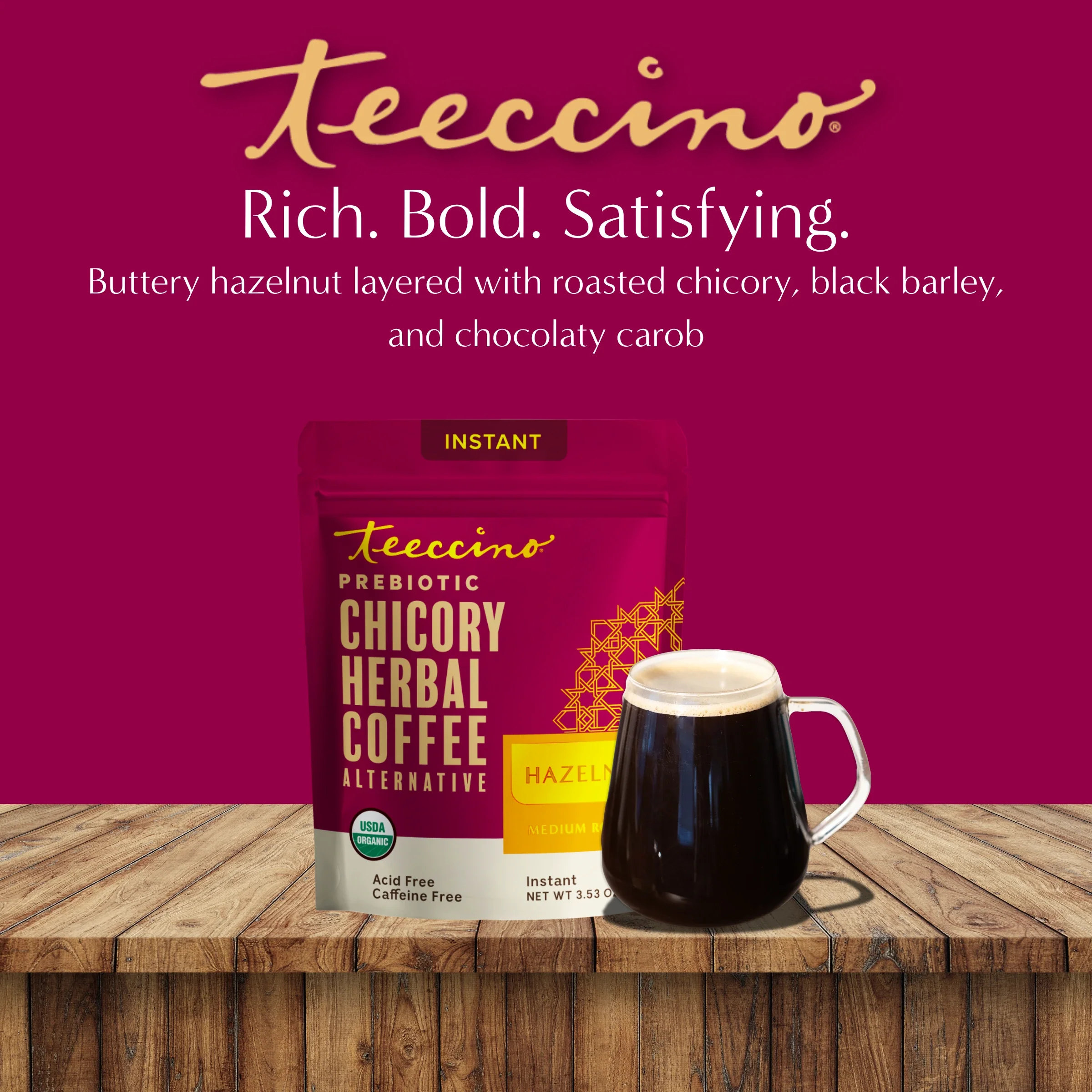 Instant Hazelnut Herbal Coffee - Image 13