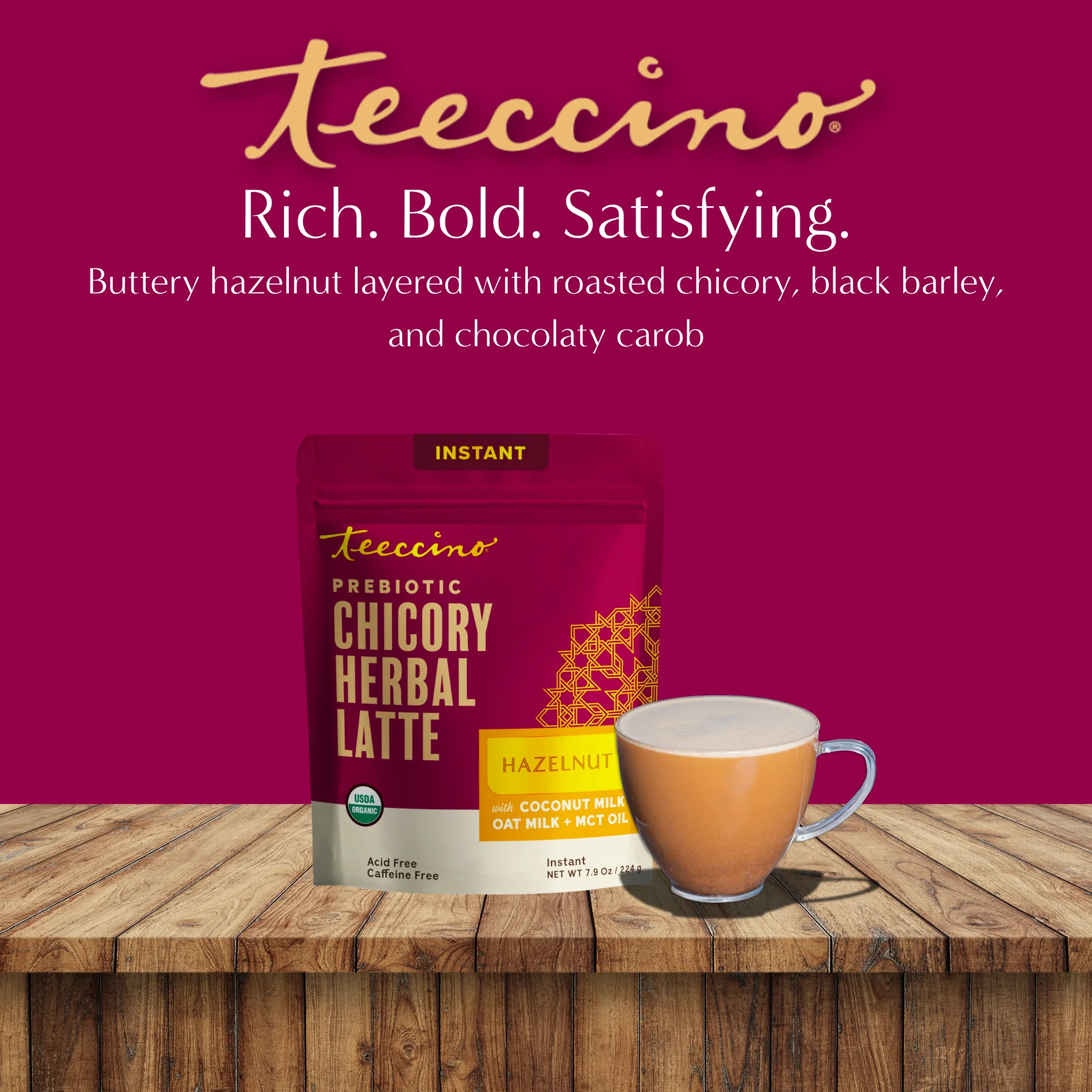 Instant Hazelnut Herbal Latte - Image 13