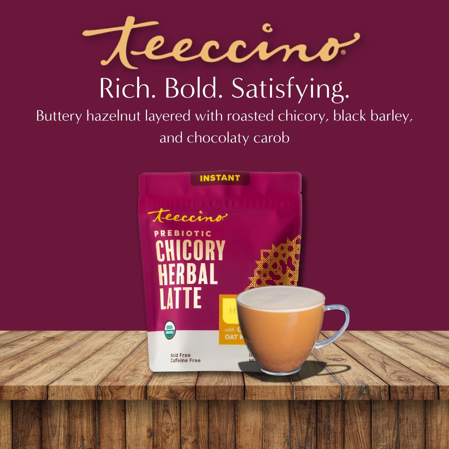 Instant Hazelnut Herbal Latte - Image 5