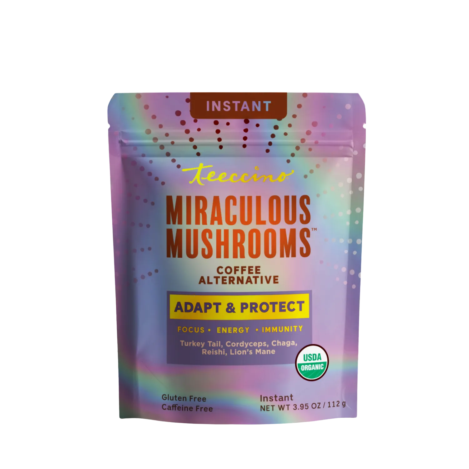 Miraculous Mushrooms® Adapt & Protect Instant Herbal Coffee - Image 3