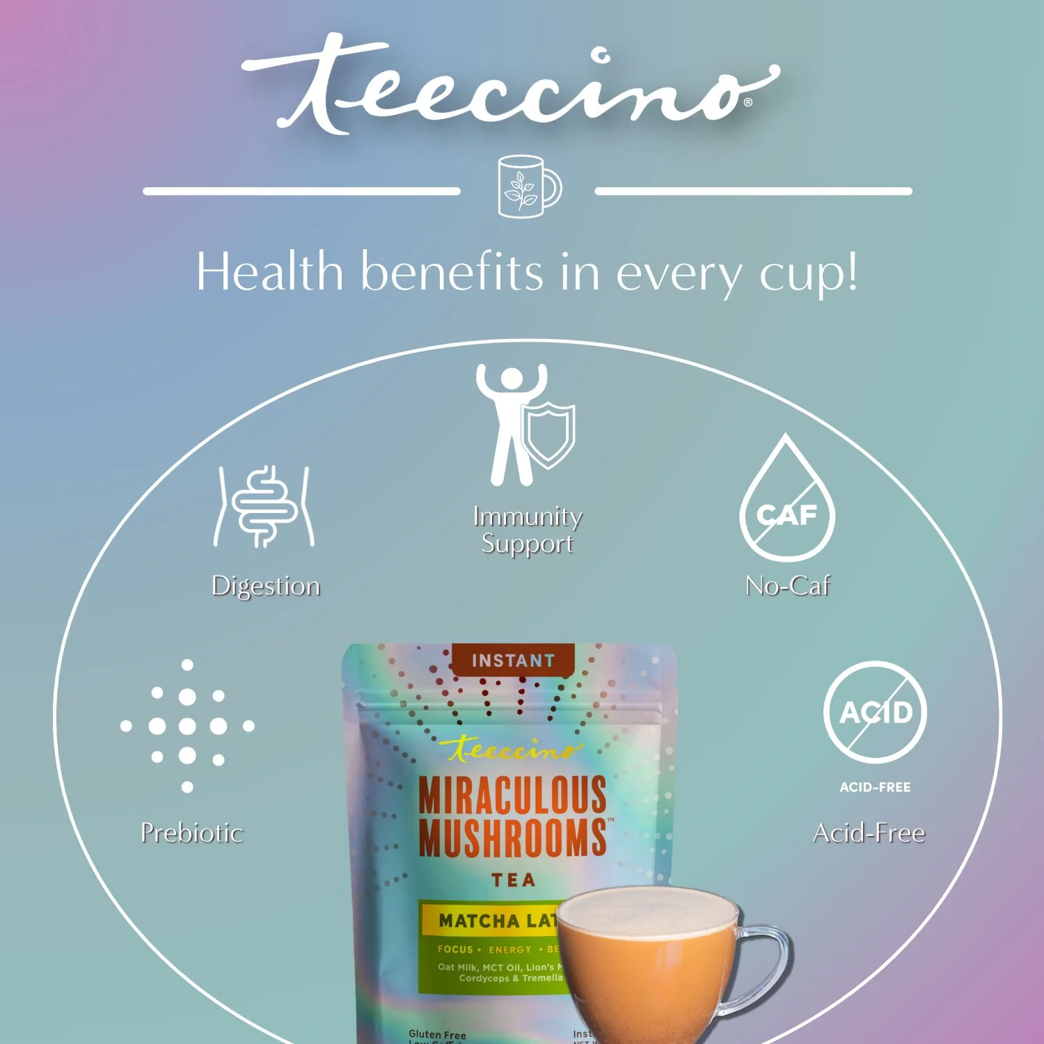 Miraculous Mushrooms® Adapt & Protect Instant Herbal Latte - Image 7
