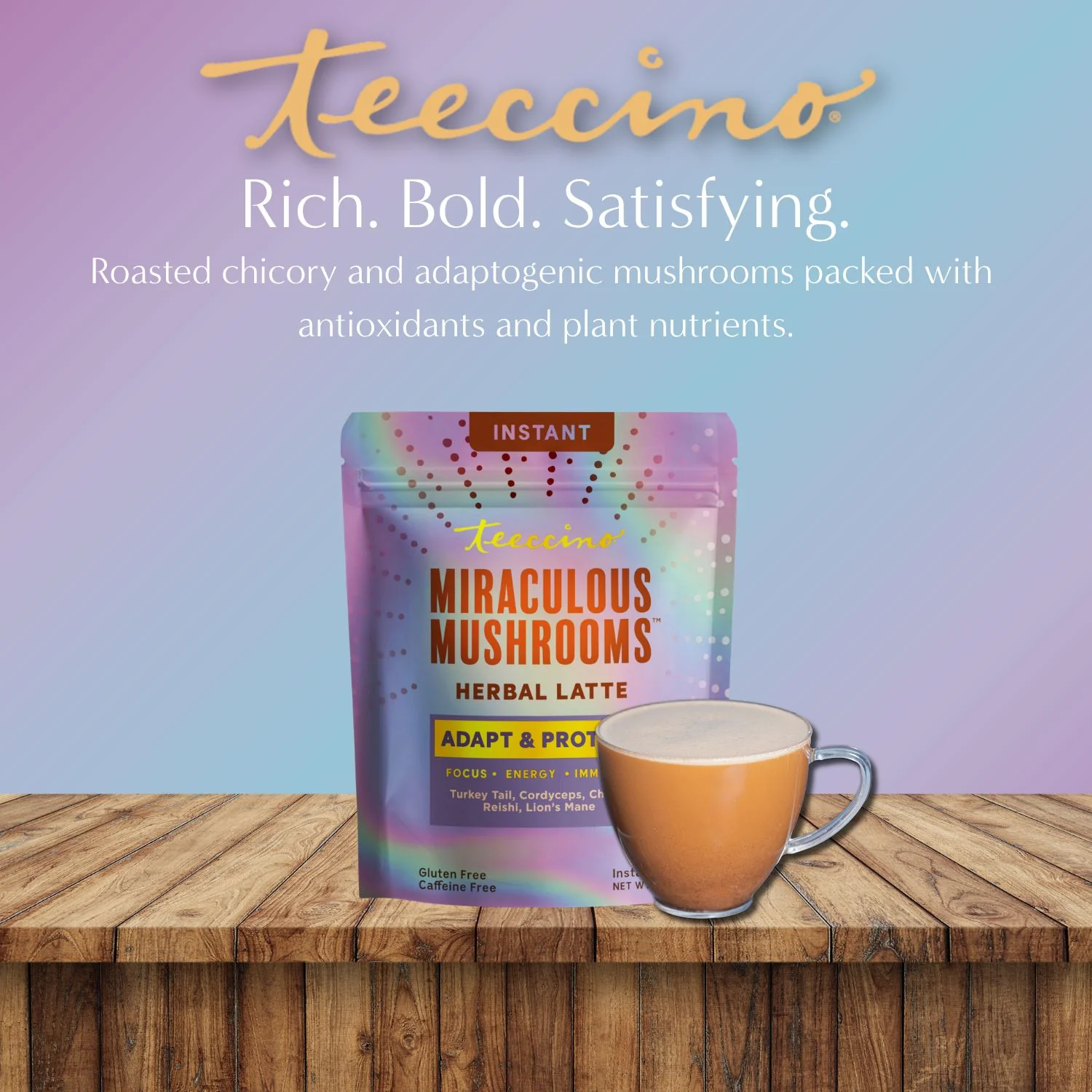 Miraculous Mushrooms® Adapt & Protect Instant Herbal Latte - Image 8