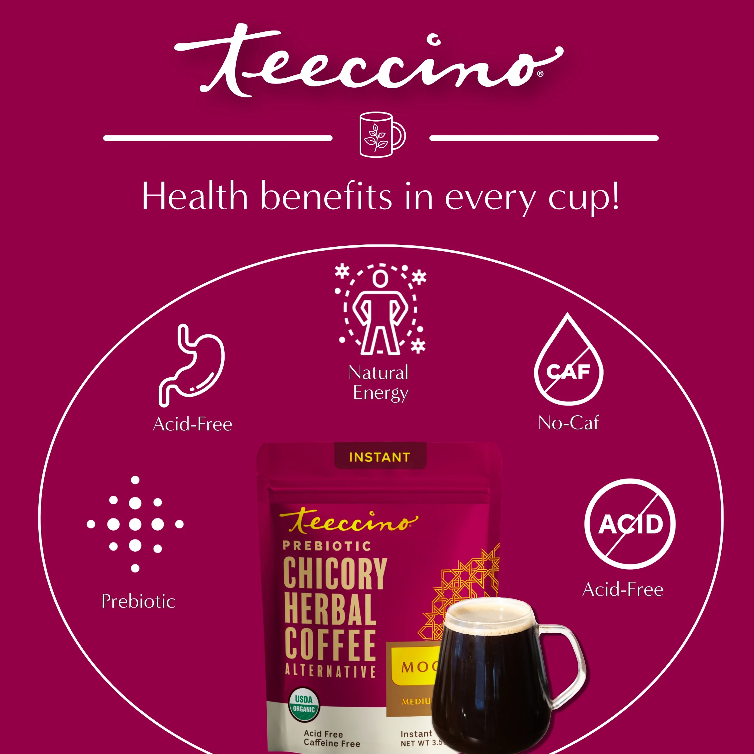 Instant Mocha Herbal Coffee - Image 11