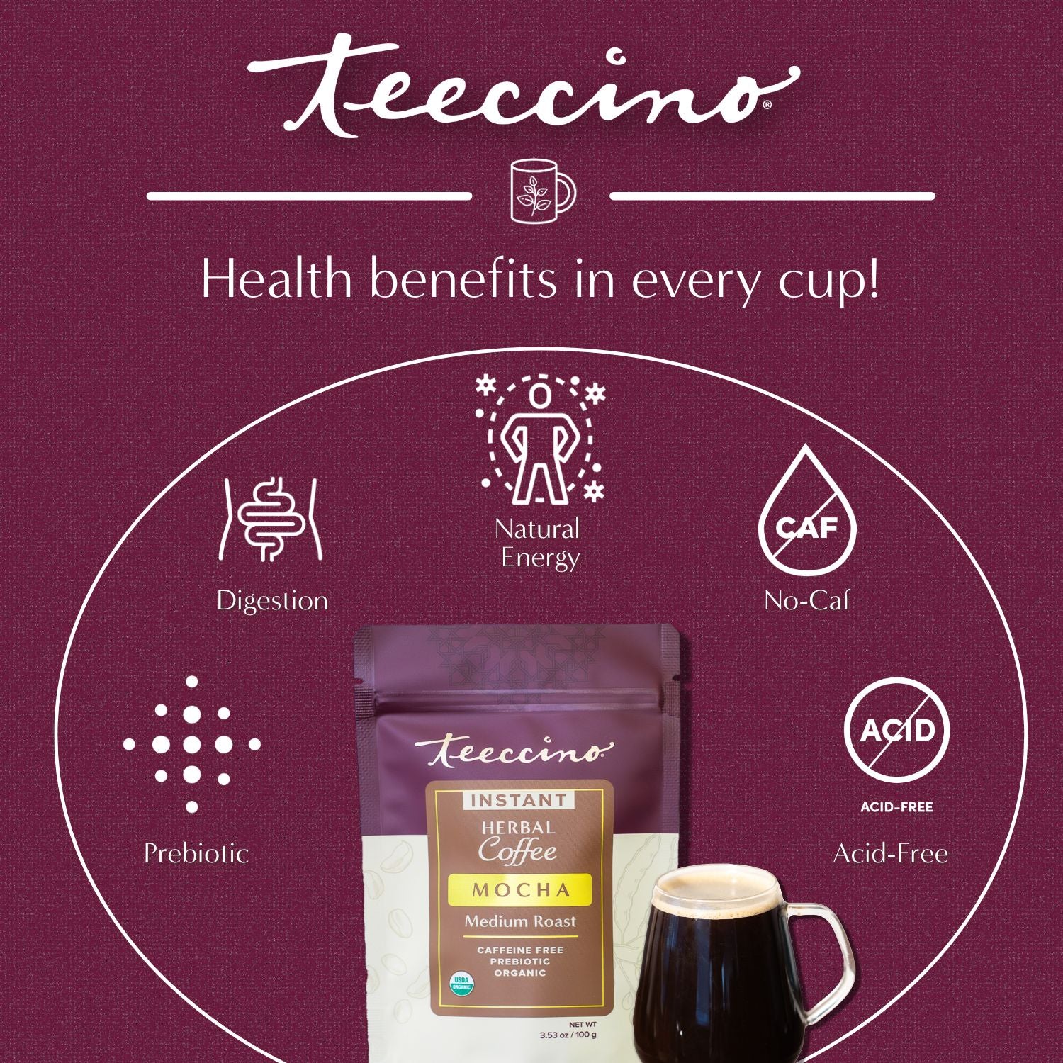 Instant Mocha Herbal Latte - Image 6
