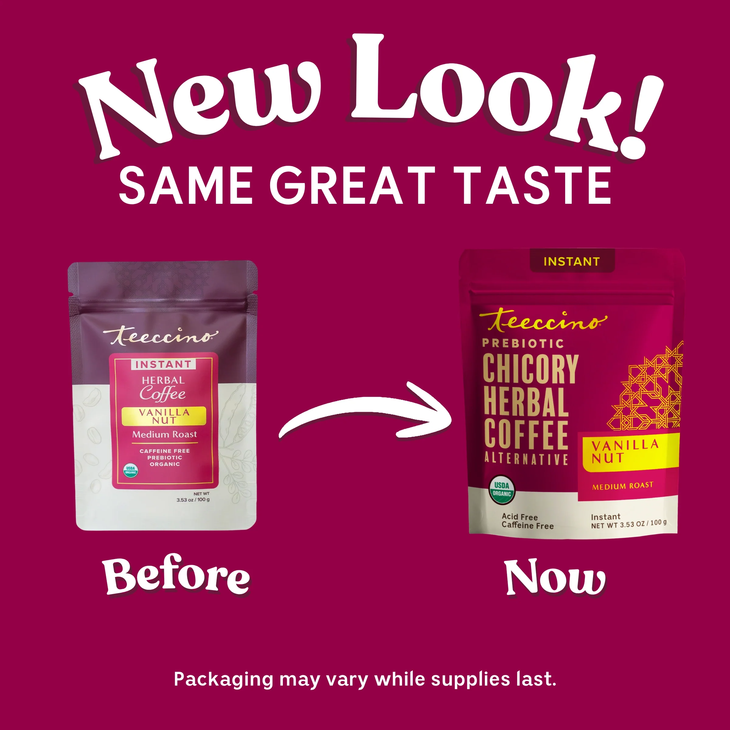 Instant Vanilla Nut Herbal Coffee - Image 11