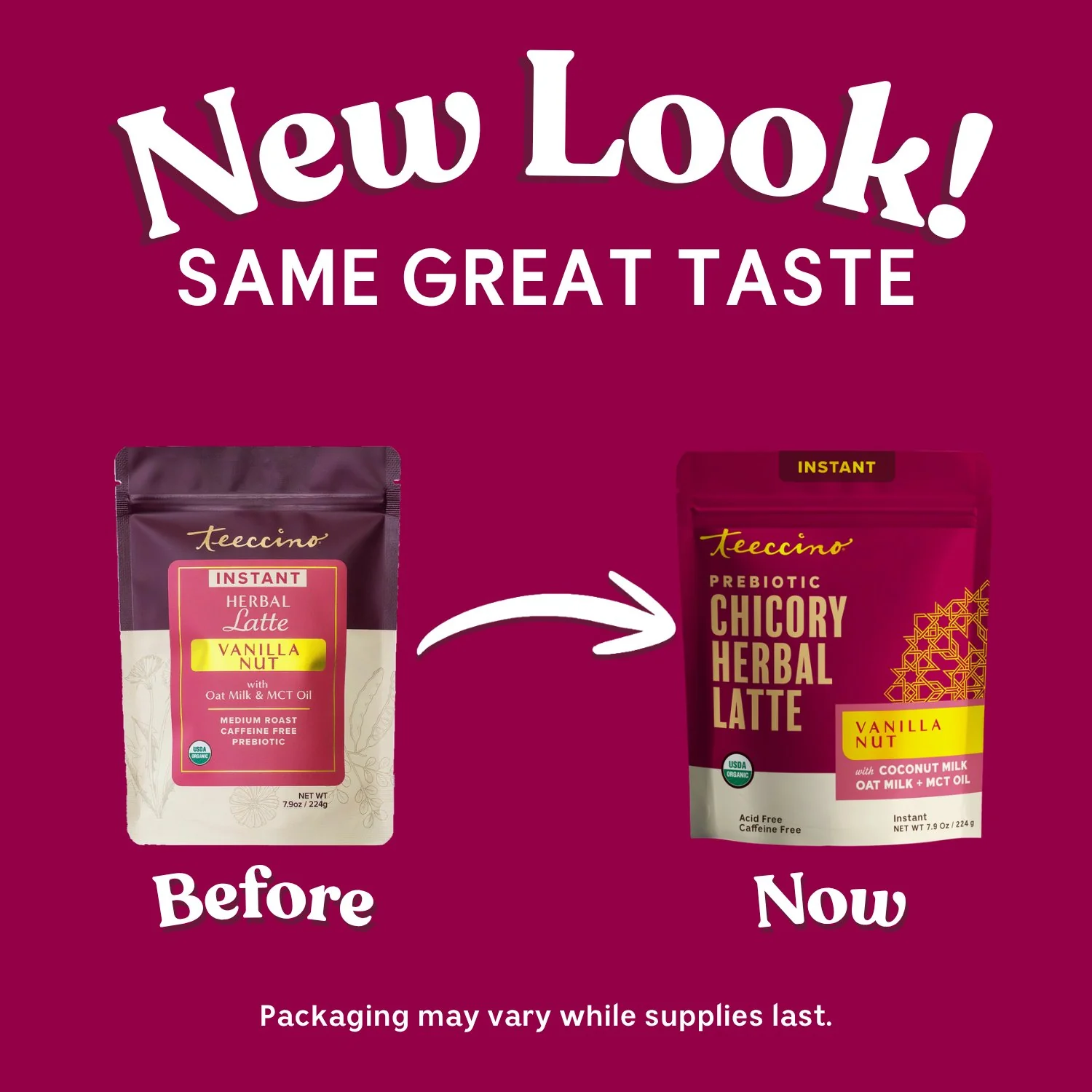 Instant Vanilla Nut Herbal Latte - Image 9