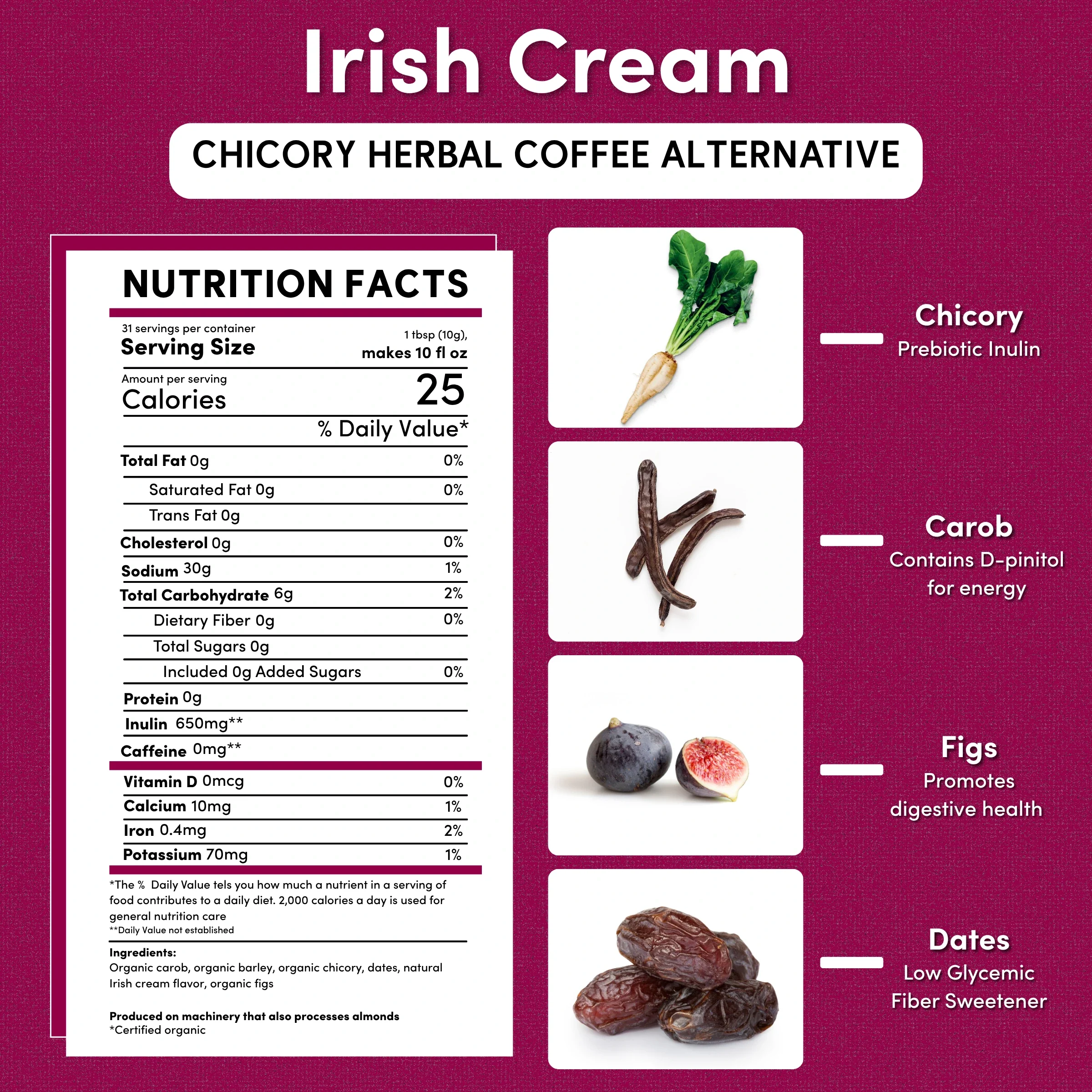 Irish Cream Herbal Coffee - Image 10